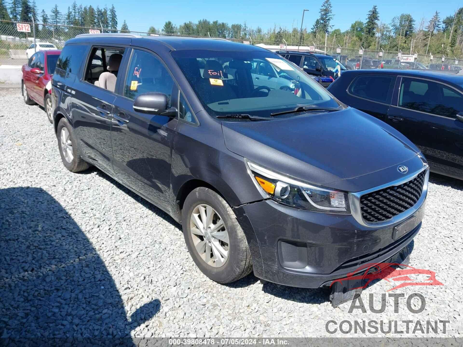 KIA SEDONA 2016 - KNDMB5C16G6088704