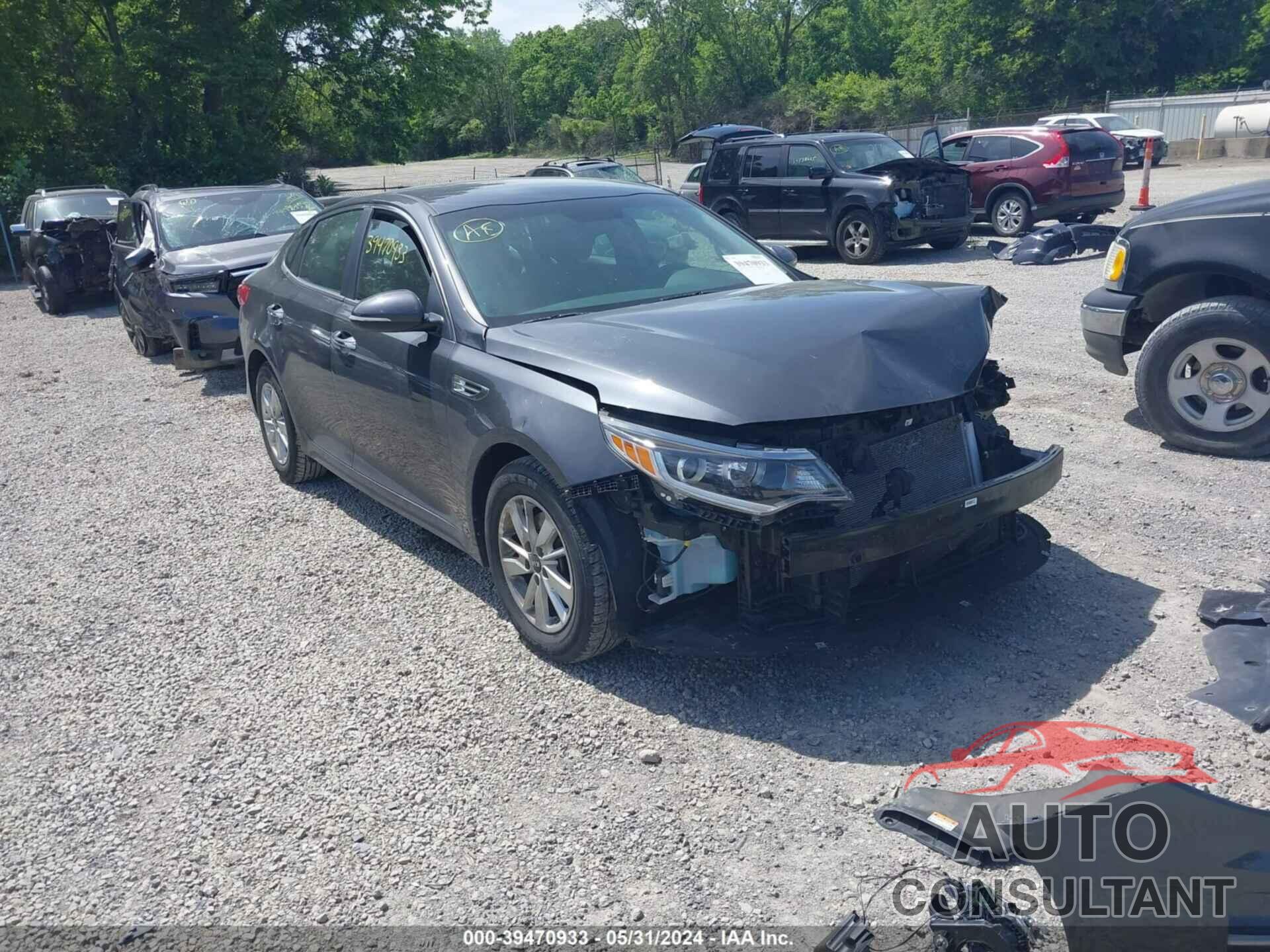 KIA OPTIMA 2018 - KNAGT4L35J5218052