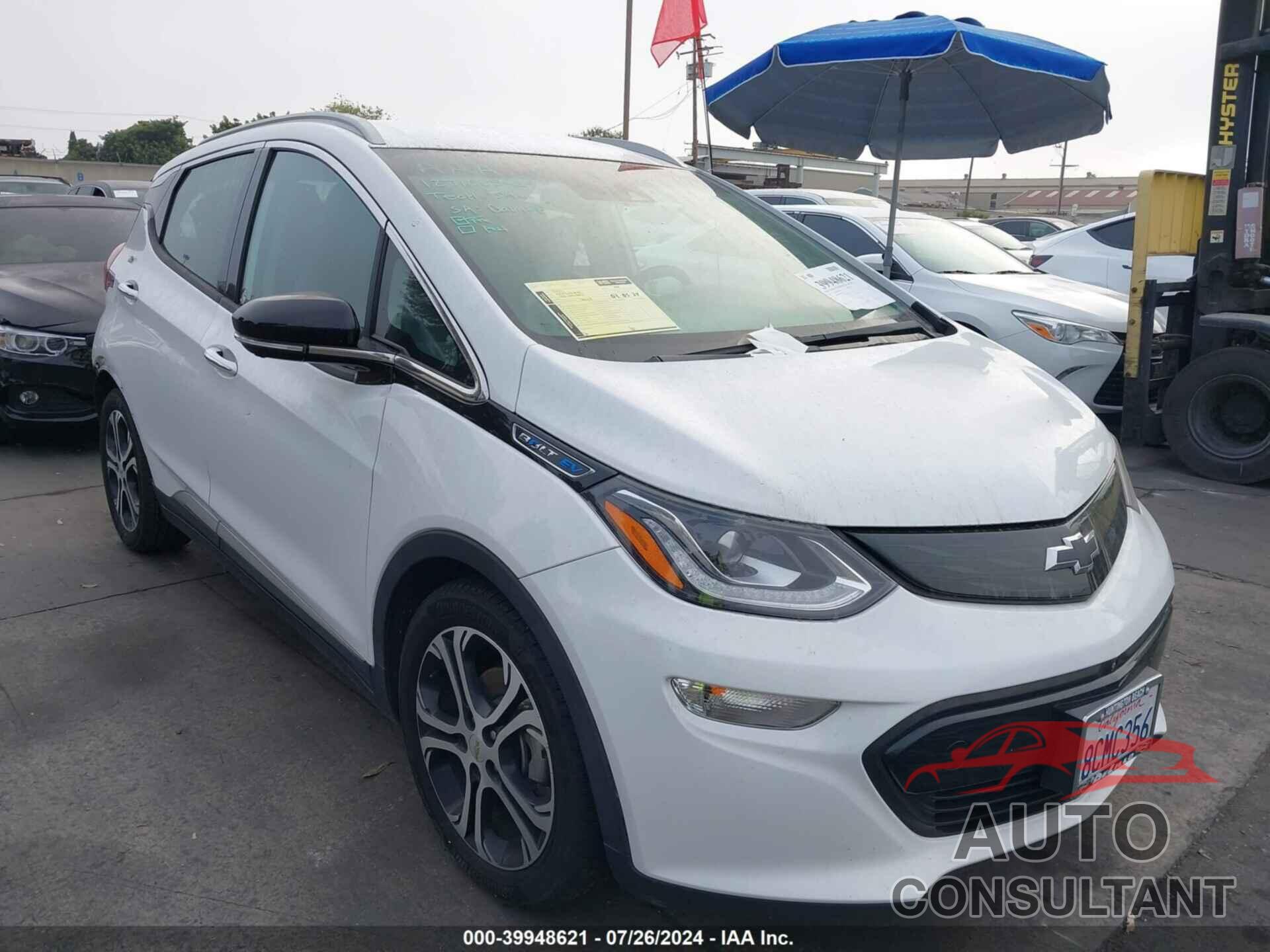 CHEVROLET BOLT EV 2018 - 1G1FX6S08J4110514