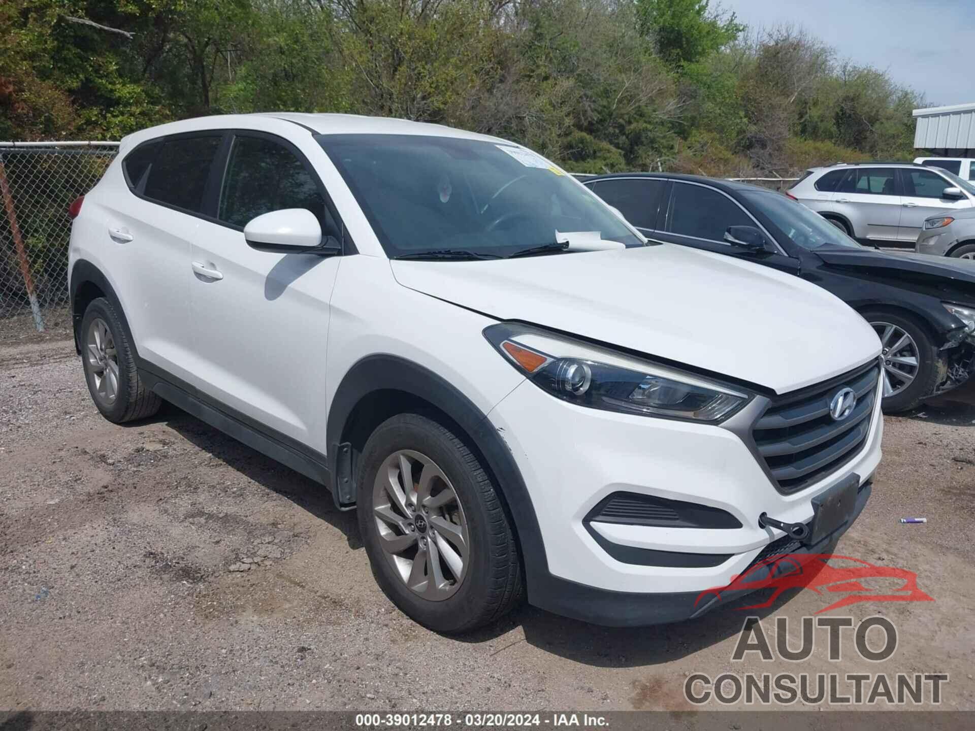 HYUNDAI TUCSON 2016 - KM8J23A46GU063345