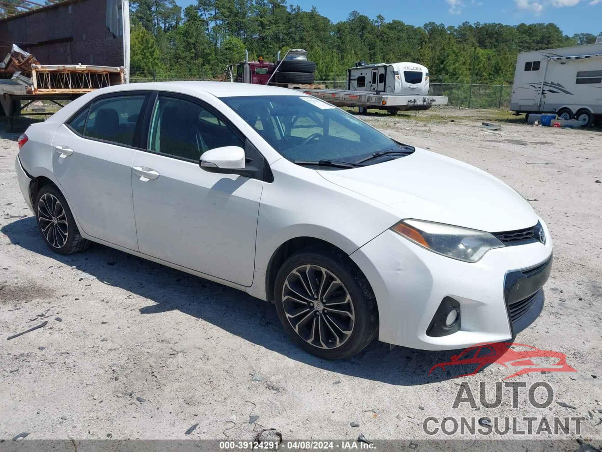 TOYOTA COROLLA 2016 - 2T1BURHEXGC588619