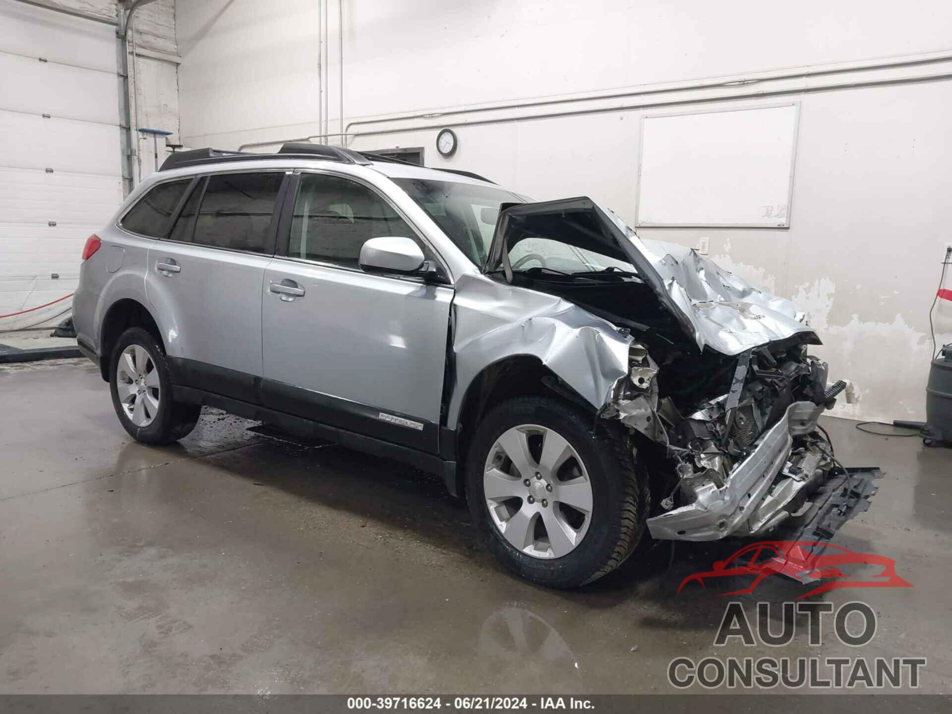 SUBARU OUTBACK 2012 - 4S4BRBCC8C3242503