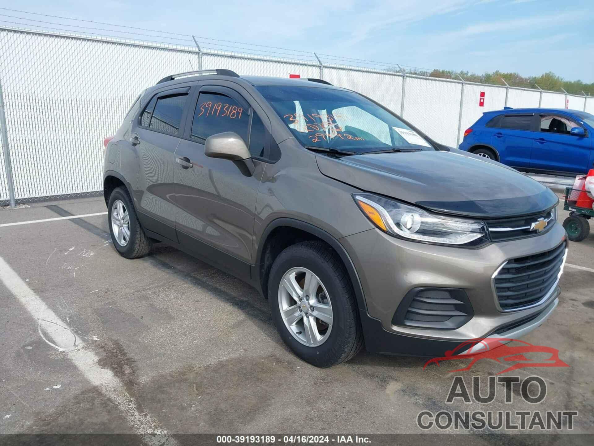 CHEVROLET TRAX 2021 - KL7CJPSB6MB358258