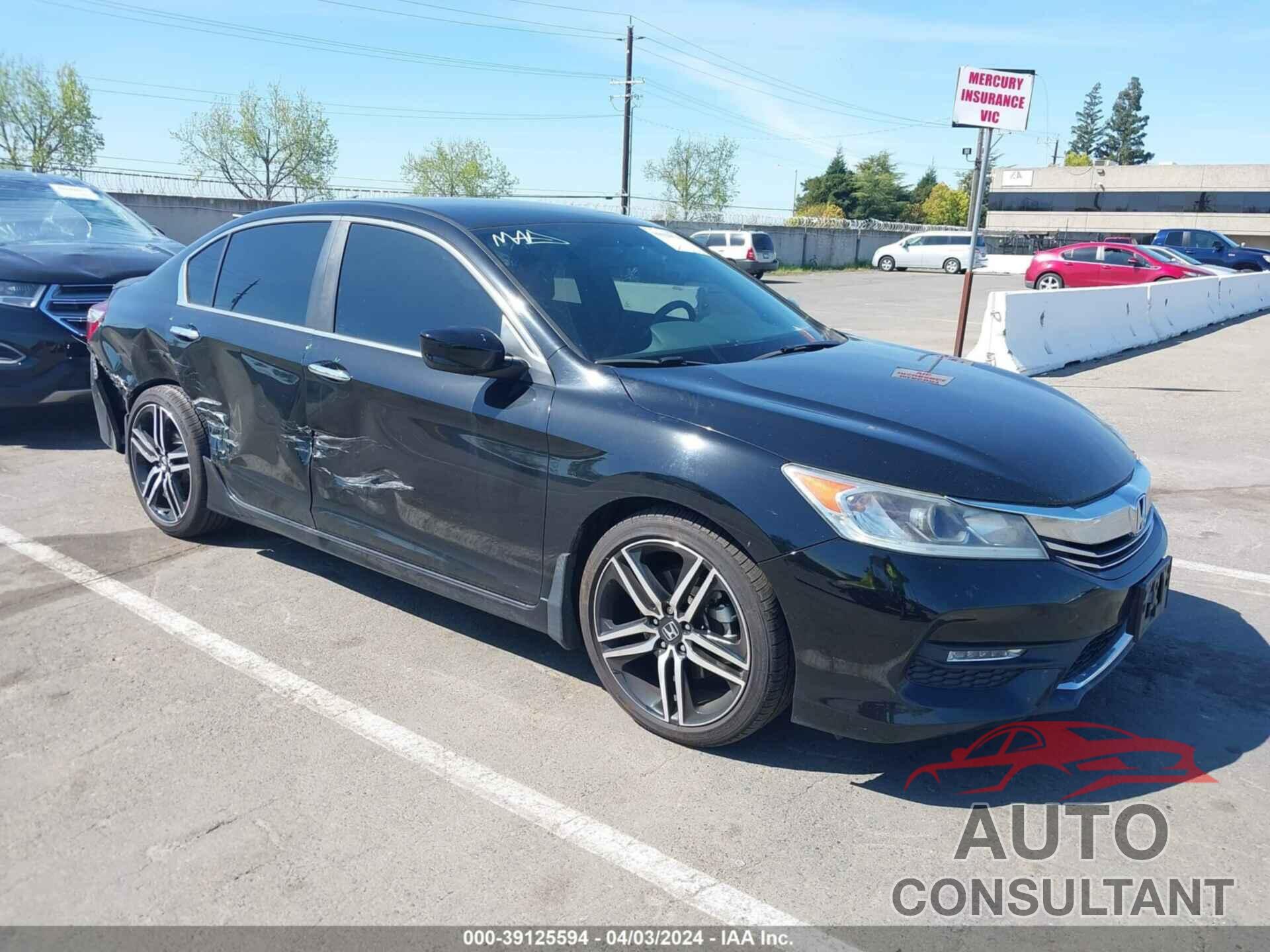 HONDA ACCORD 2017 - 1HGCR2F12HA298573