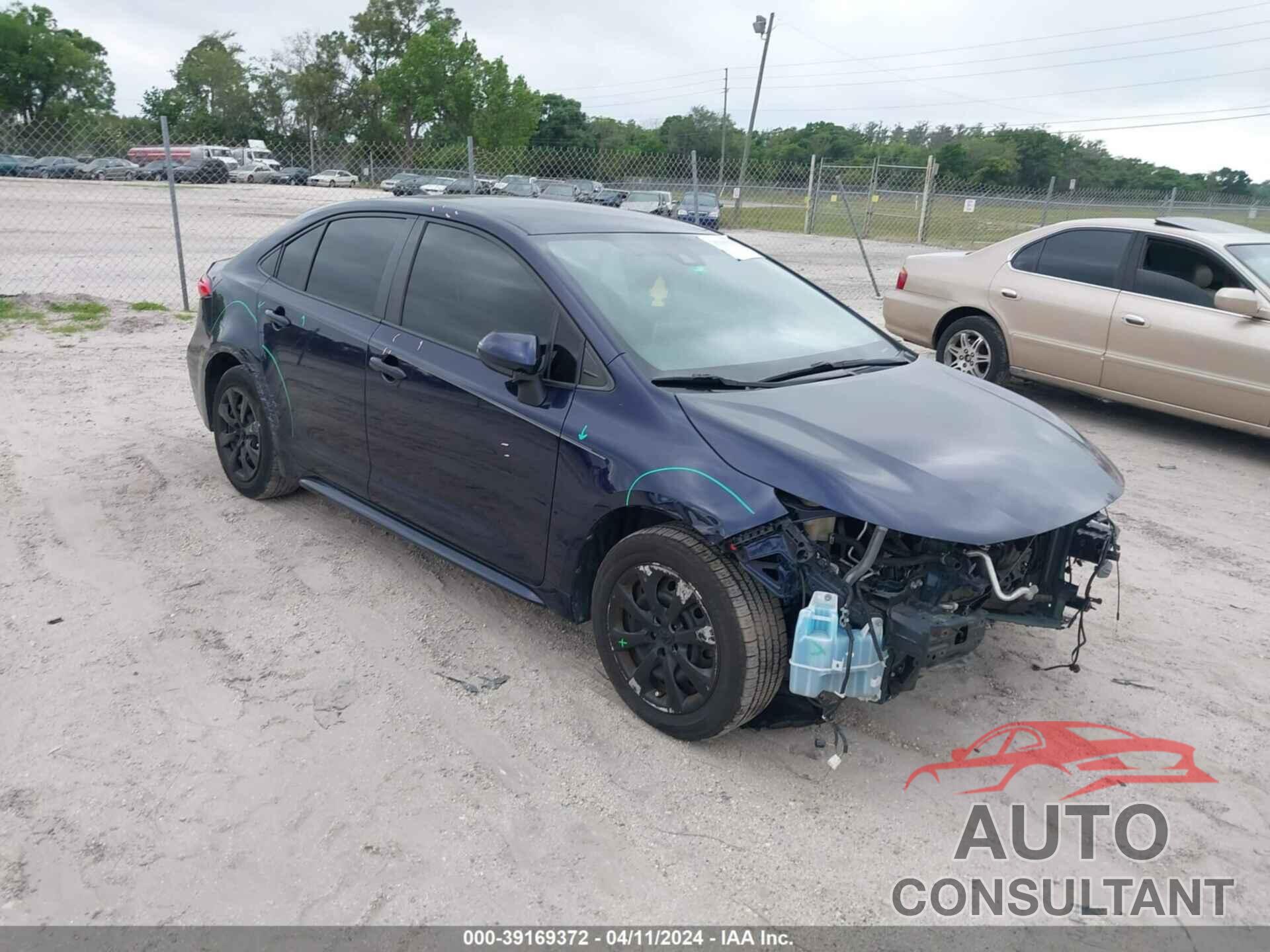 TOYOTA COROLLA 2020 - JTDEPRAE2LJ050350