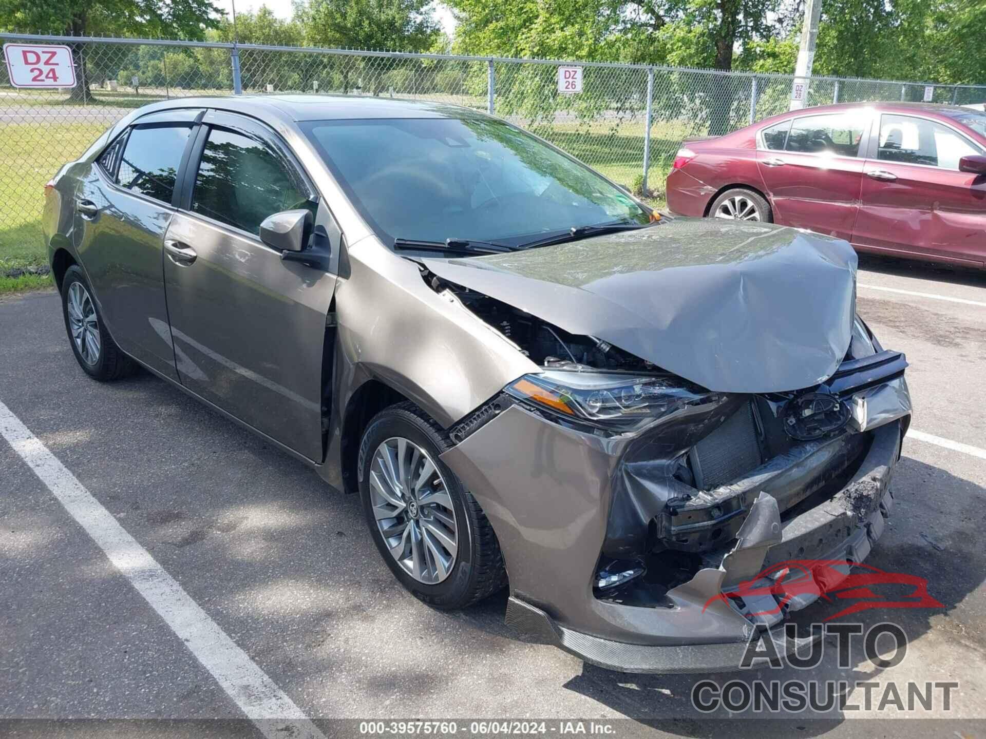 TOYOTA COROLLA 2018 - 2T1BURHE9JC977775