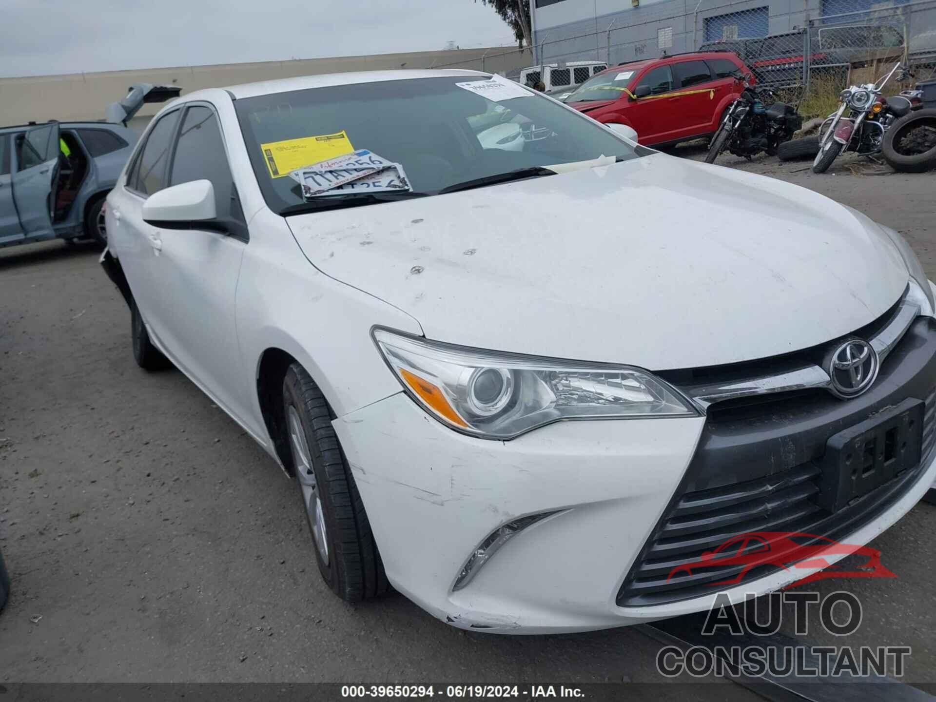 TOYOTA CAMRY 2016 - 4T1BF1FK4GU587260