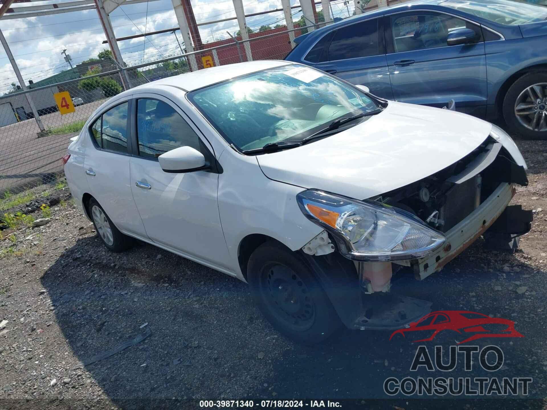 NISSAN VERSA 2016 - 3N1CN7APXGL853511