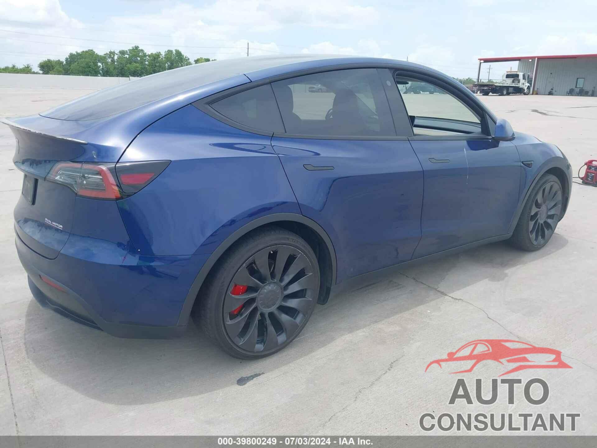 TESLA MODEL Y 2022 - 7SAYGDEF7NF455779