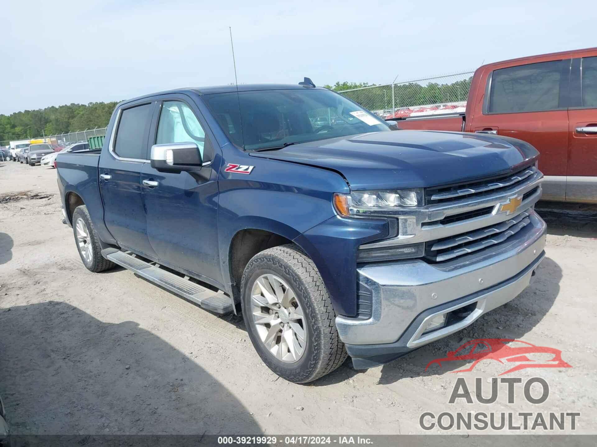 CHEVROLET SILVERADO 1500 2019 - 1GCUYGED0KZ162708