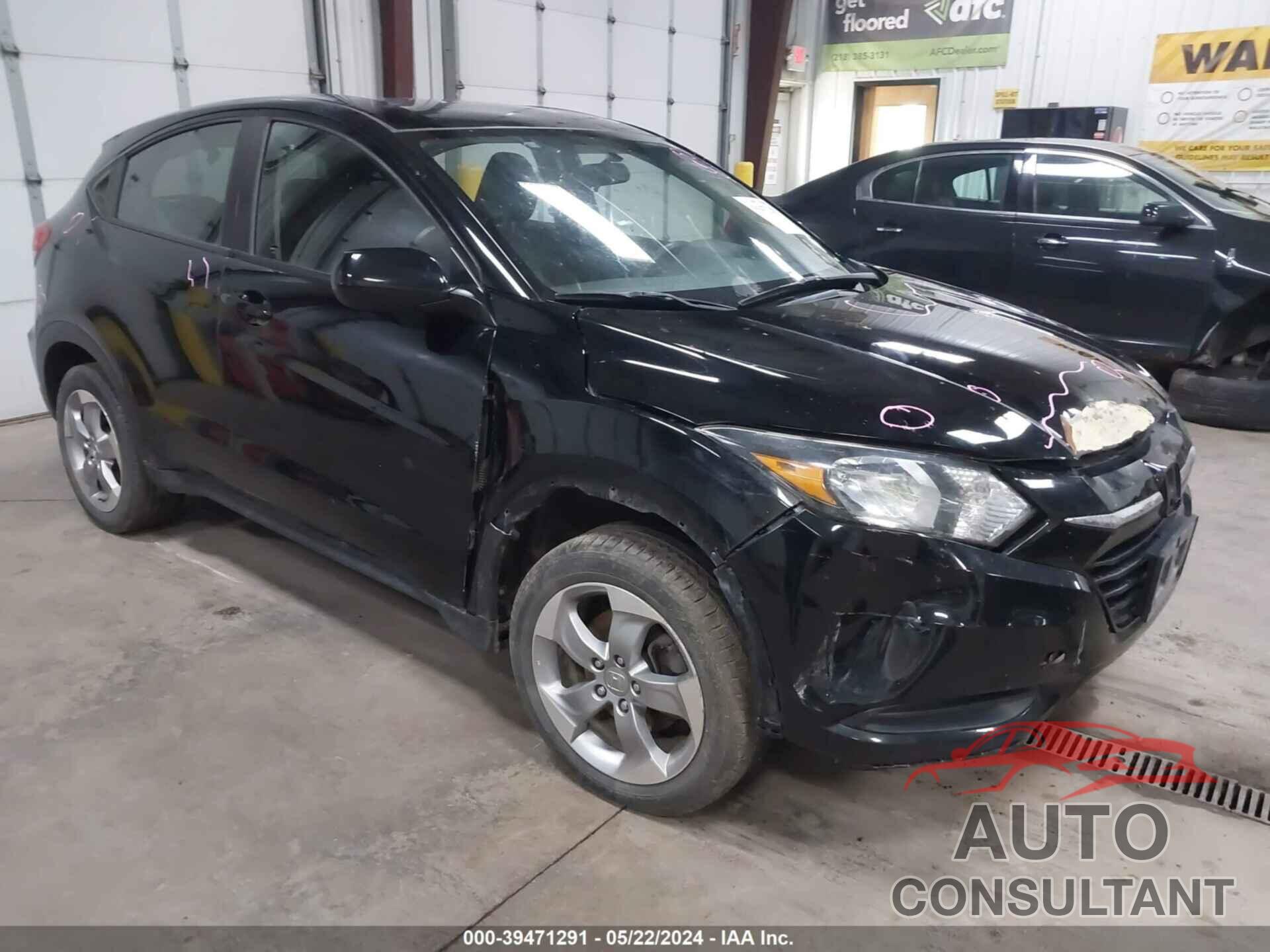 HONDA HR-V 2018 - 3CZRU6H37JG700537