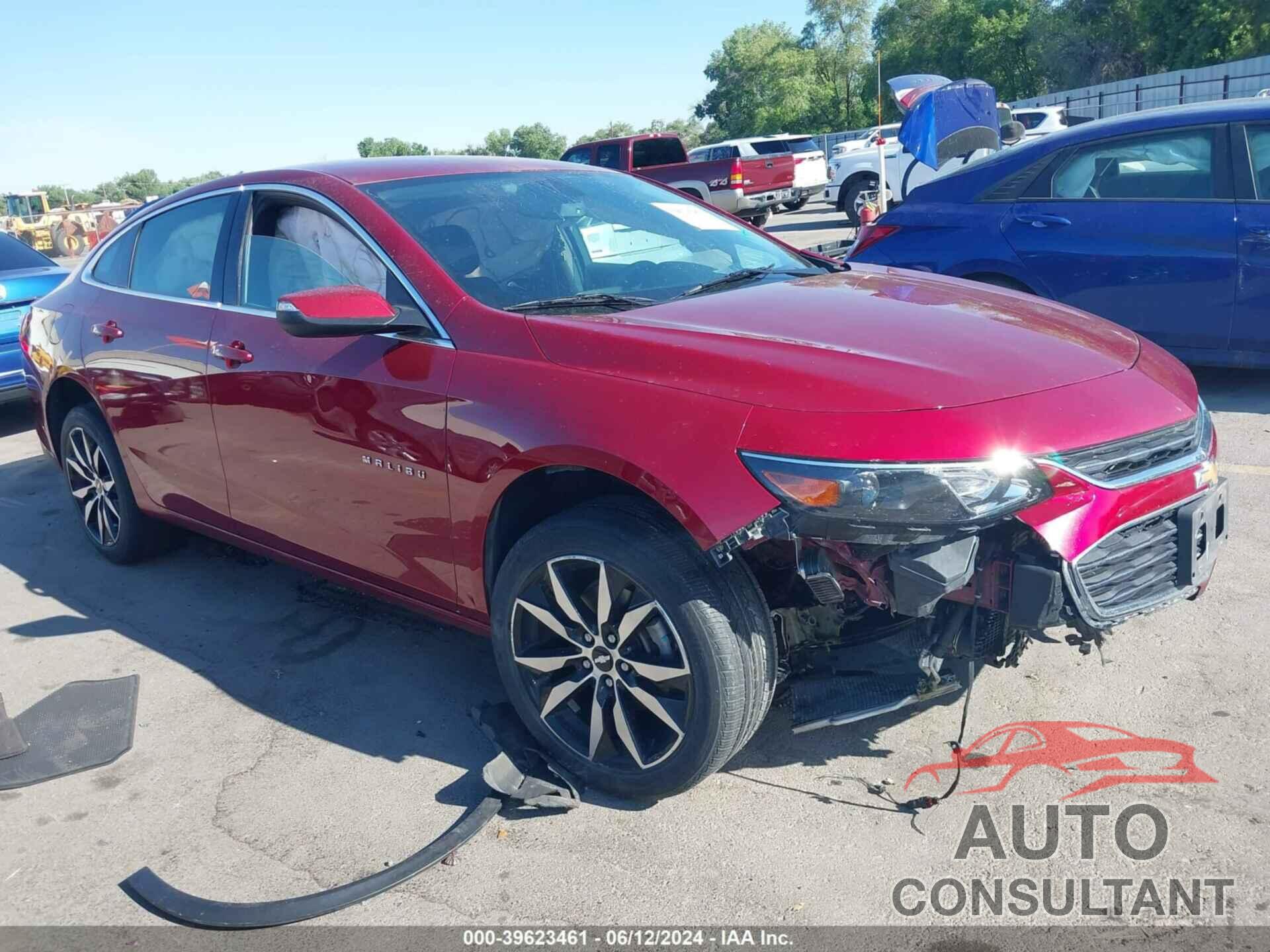 CHEVROLET MALIBU 2017 - 1G1ZE5ST4HF288765