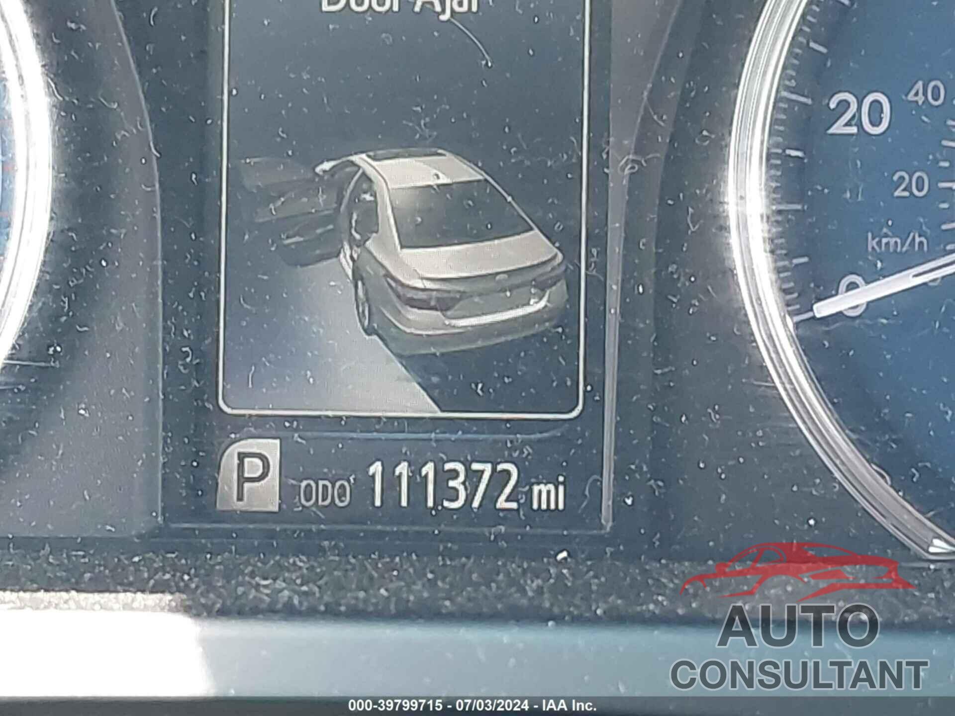TOYOTA CAMRY 2016 - 4T4BF1FK1GR582300