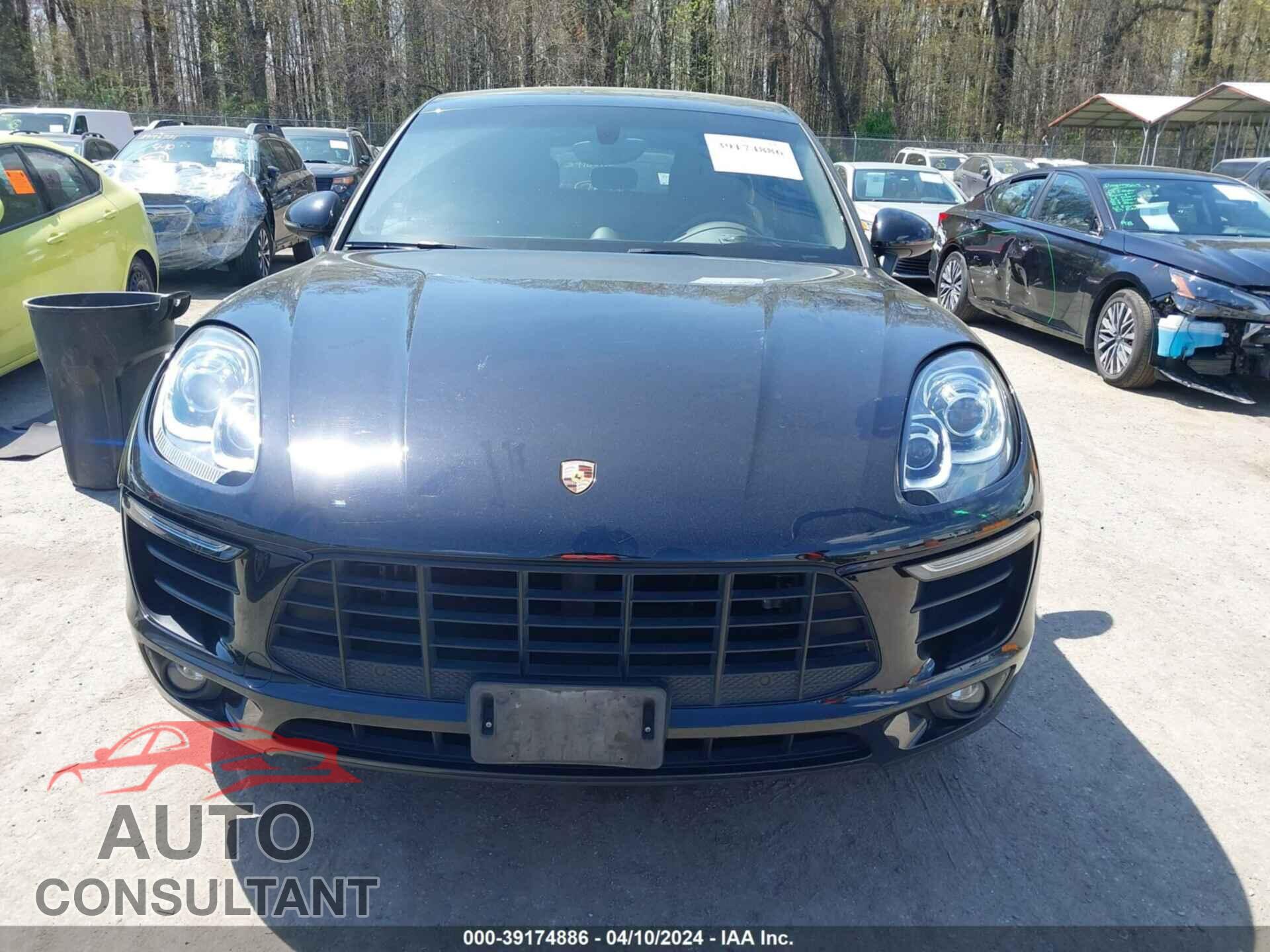 PORSCHE MACAN 2016 - WP1AB2A59GLB49793