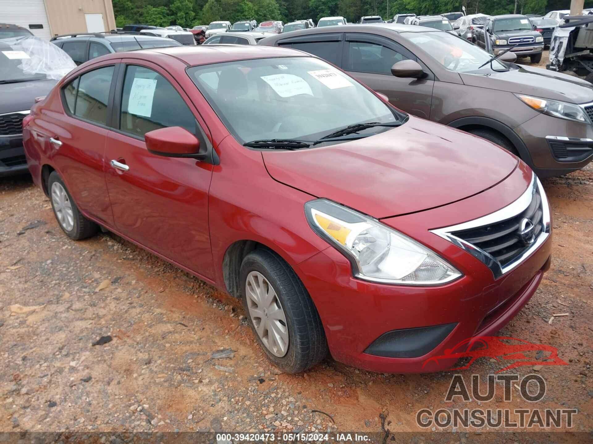 NISSAN VERSA 2018 - 3N1CN7AP9JL800483