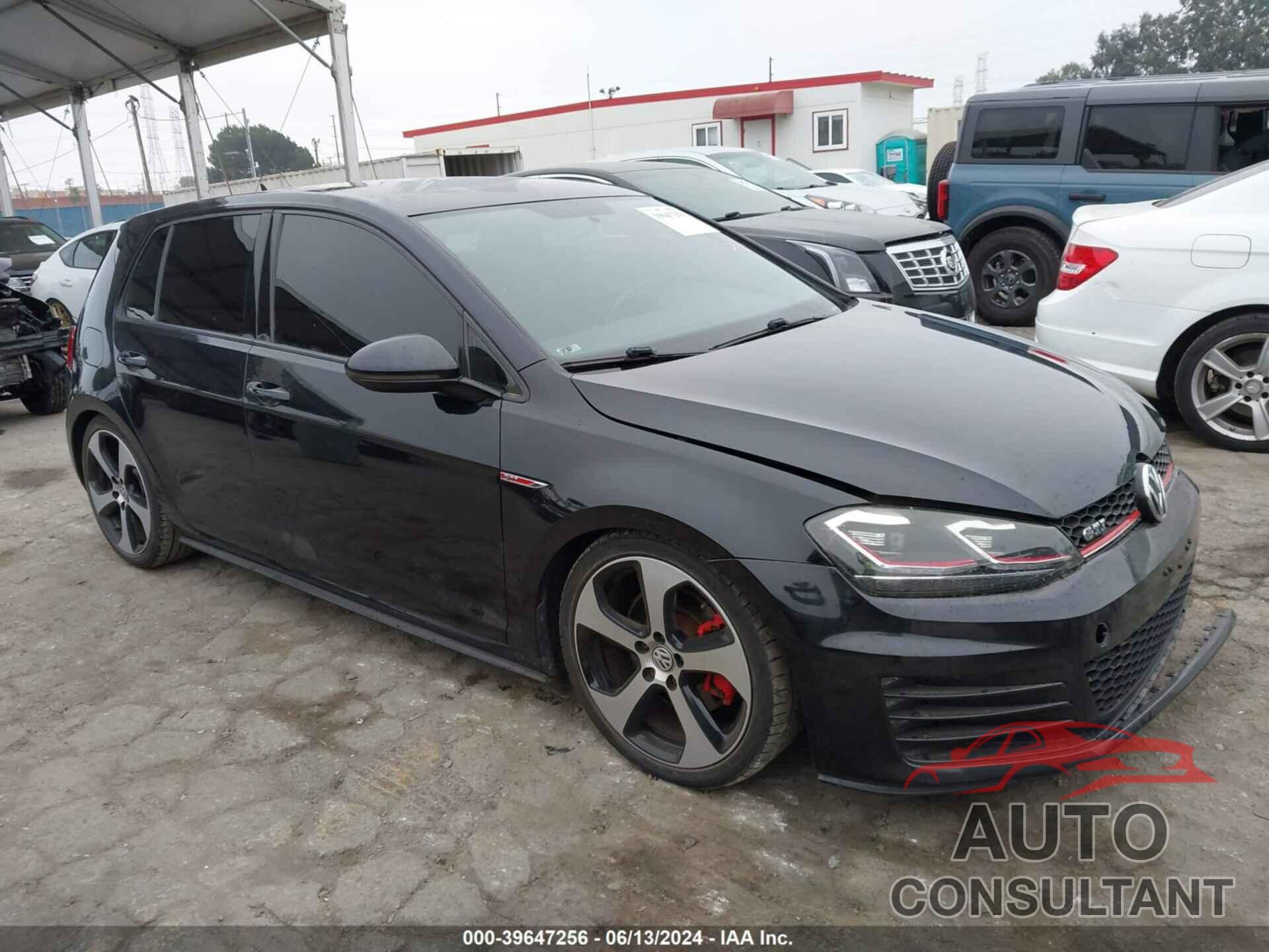 VOLKSWAGEN GOLF GTI 2017 - 3VW4T7AU8HM073030