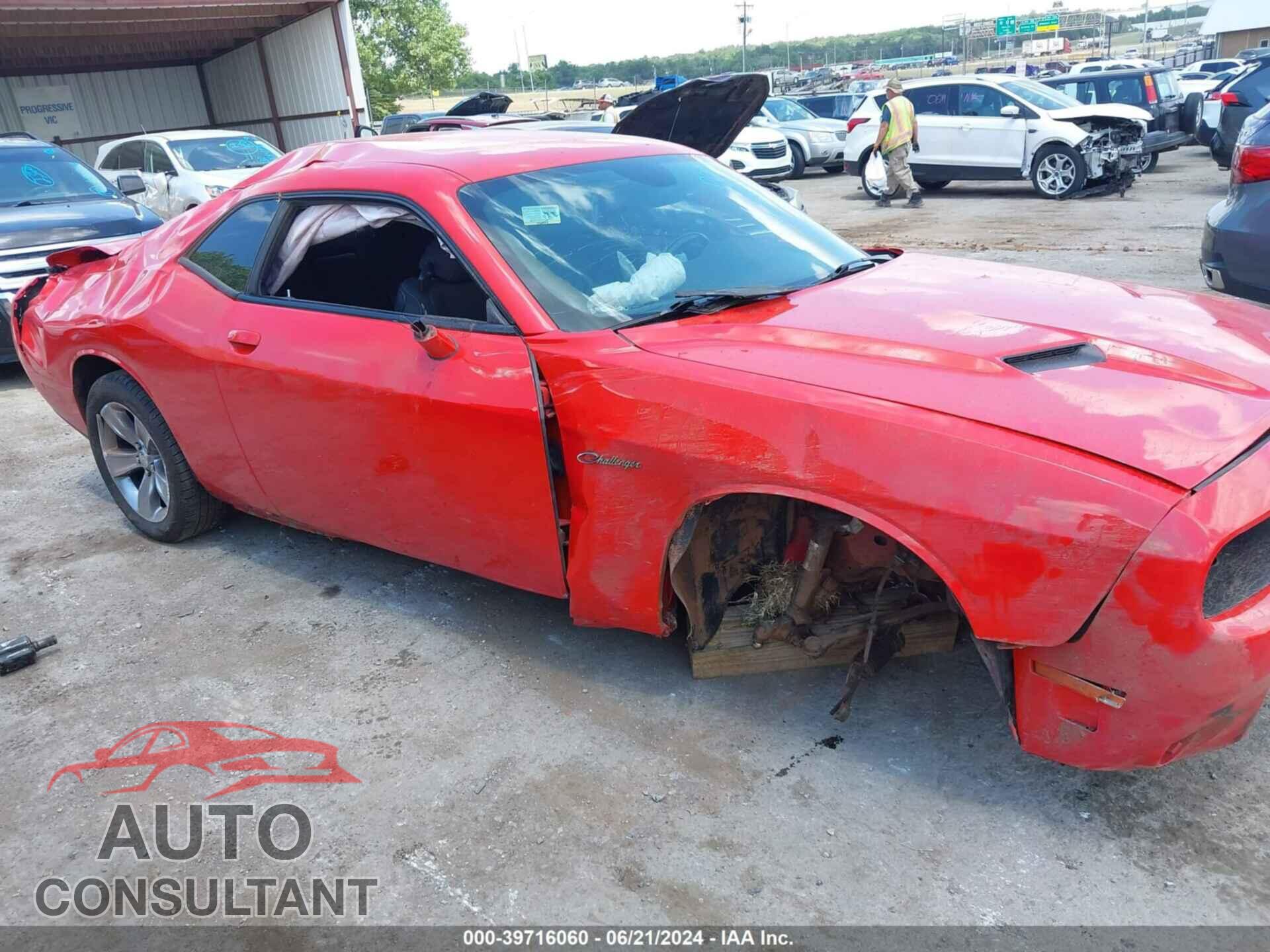 DODGE CHALLENGER 2016 - 2C3CDZAG8GH289964