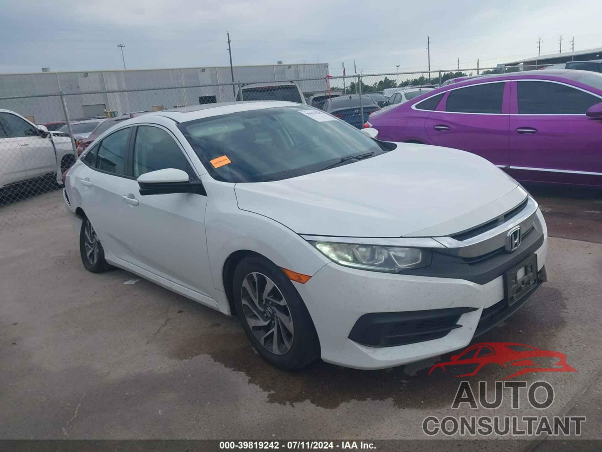 HONDA CIVIC 2016 - 19XFC2F72GE054435