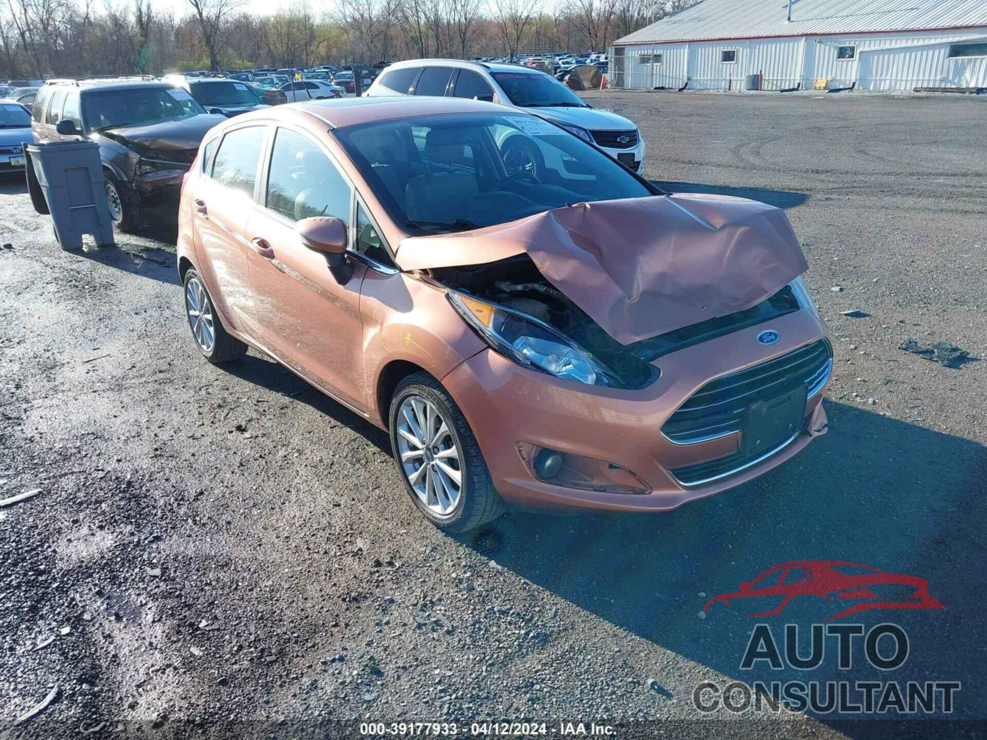 FORD FIESTA 2017 - 3FADP4FJXHM128720