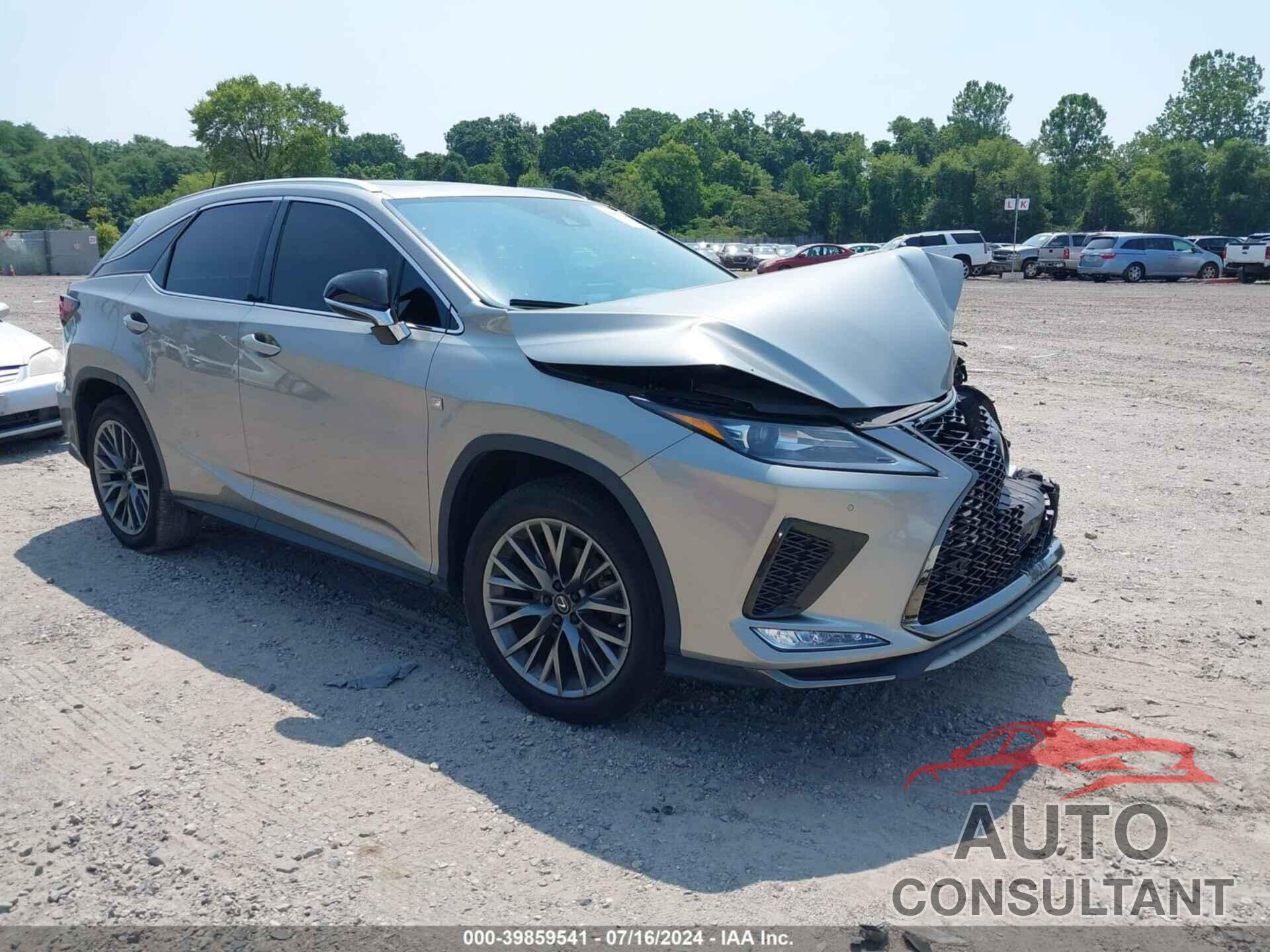 LEXUS RX 350 2022 - 2T2SZMDA9NC319785