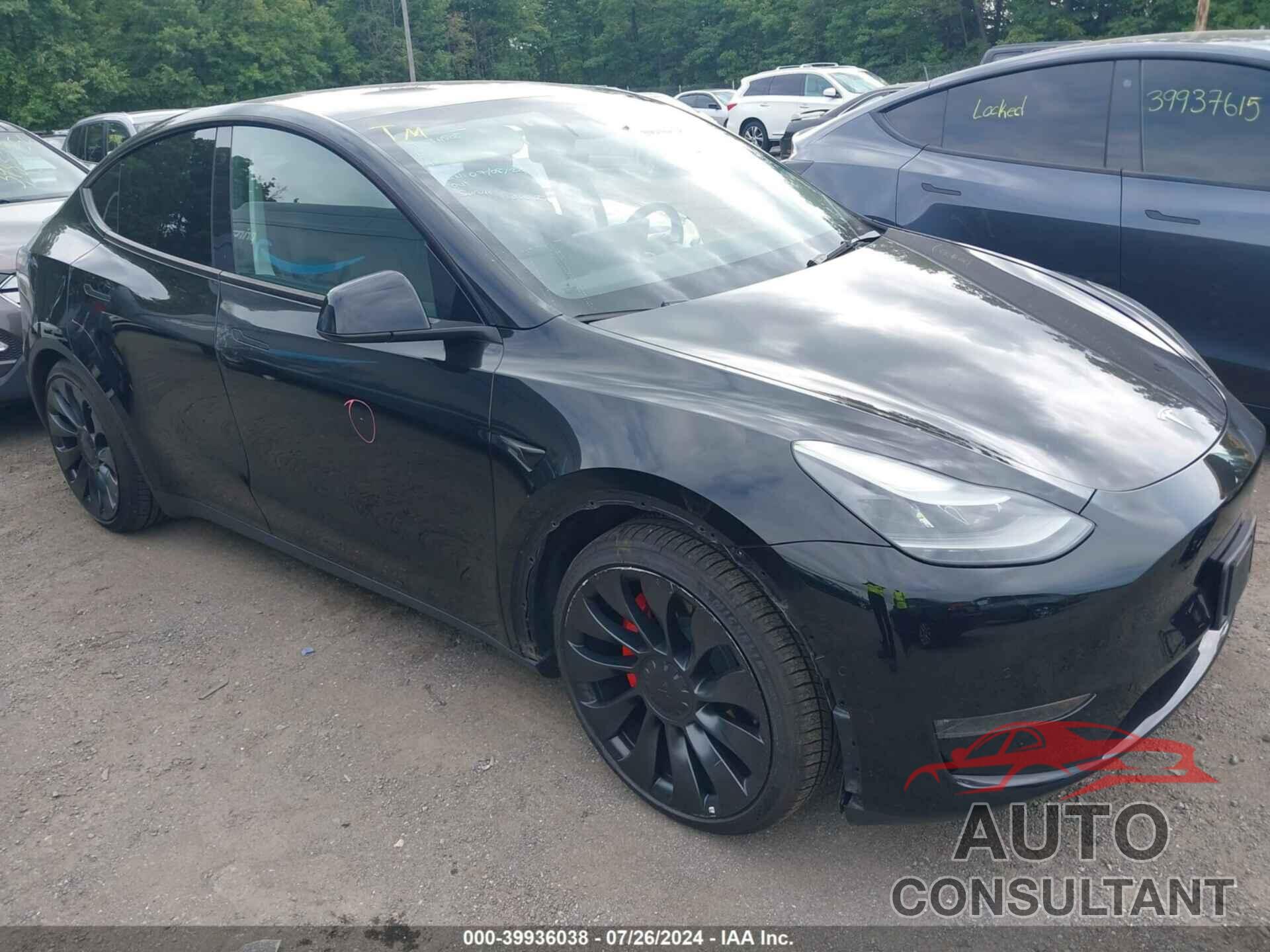 TESLA MODEL Y 2022 - 7SAYGDEF3NF565020