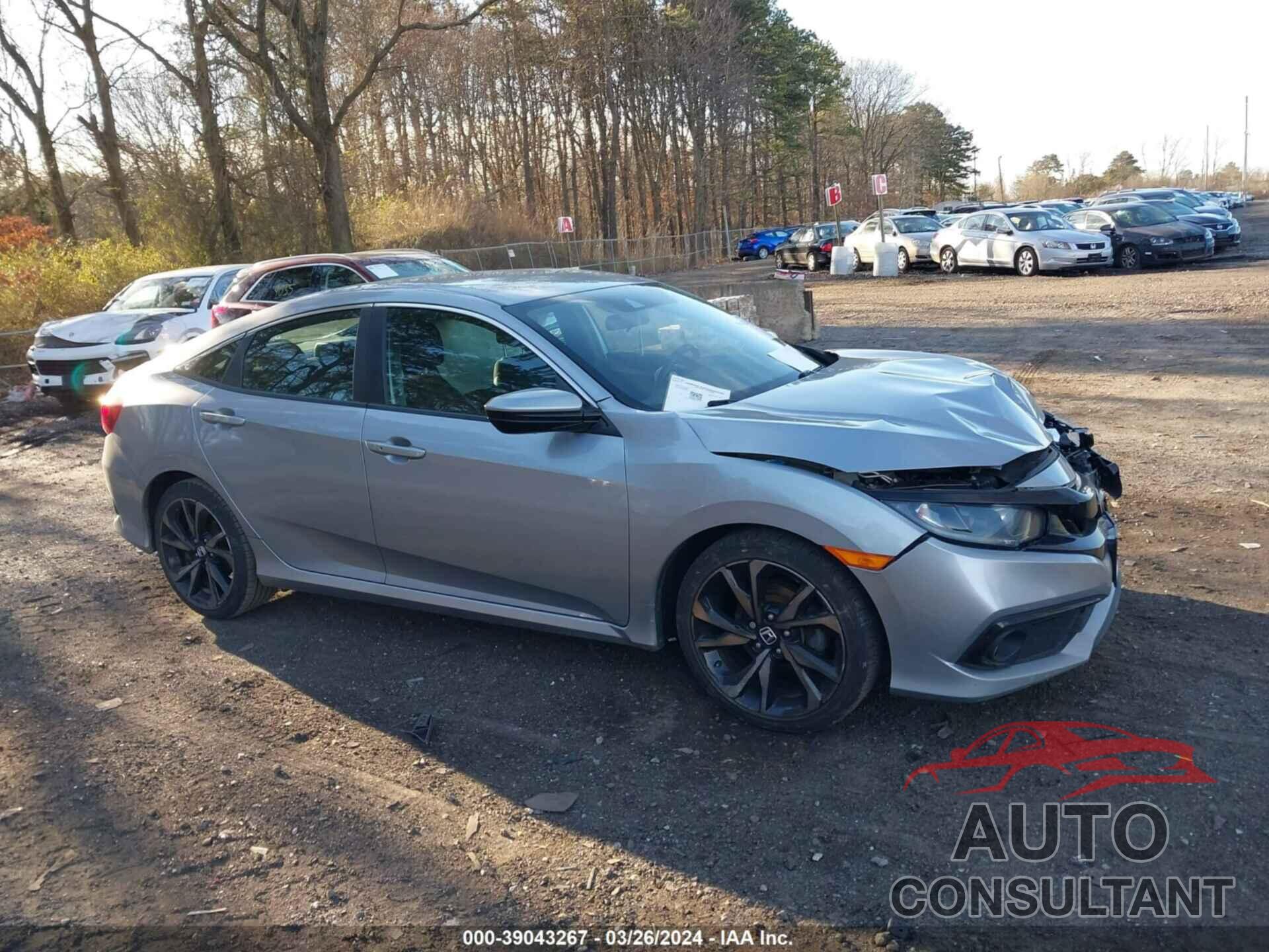 HONDA CIVIC 2019 - 2HGFC2F85KH527767