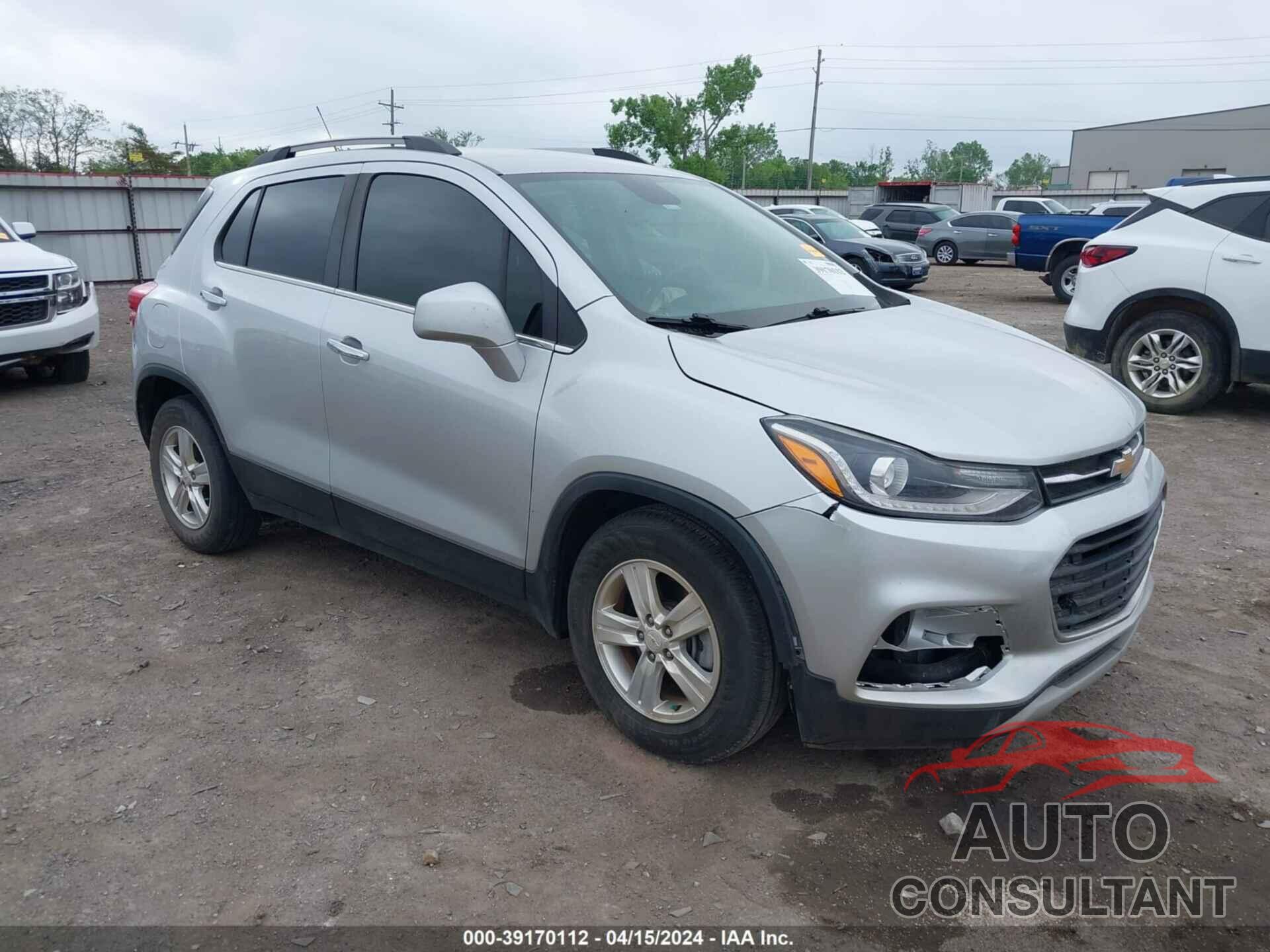 CHEVROLET TRAX 2018 - KL7CJLSB8JB677116