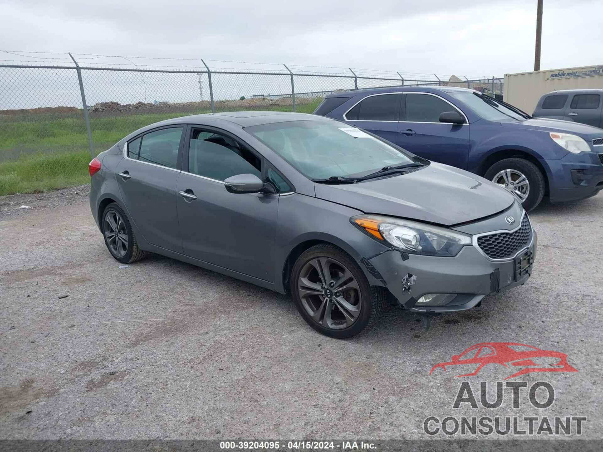 KIA FORTE 2016 - KNAFZ4A82G5551195