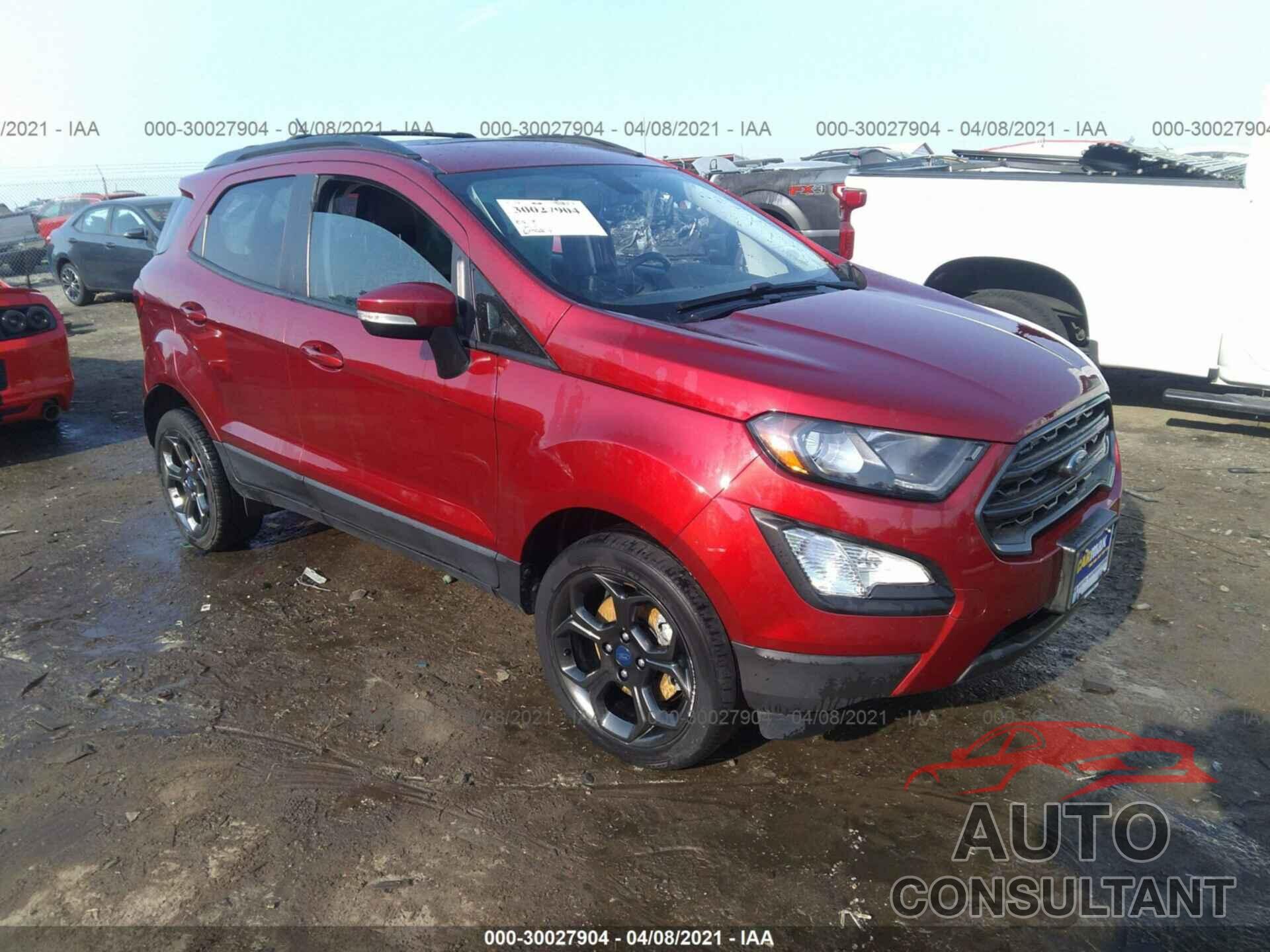 FORD ECOSPORT 2018 - MAJ6P1CL1JC194125