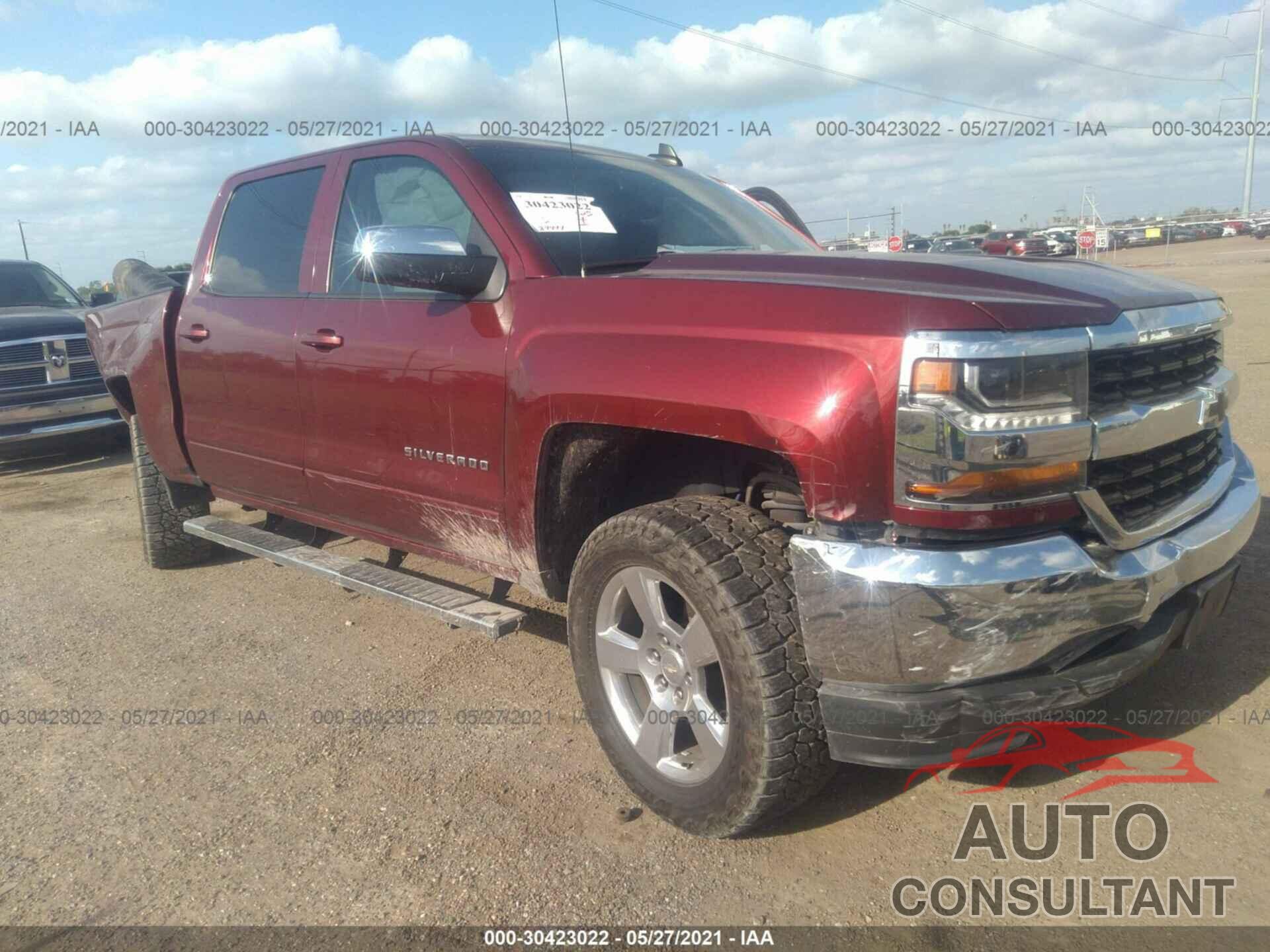CHEVROLET SILVERADO 1500 2017 - 3GCUCREC7HG324053
