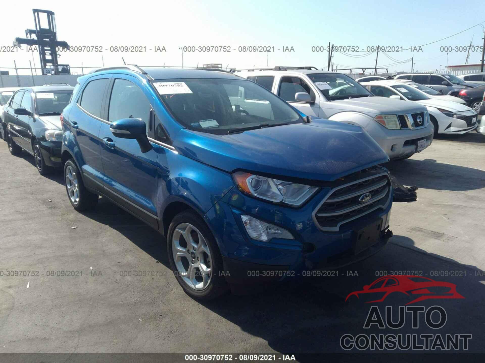 FORD ECOSPORT 2021 - MAJ3S2GE5MC409254