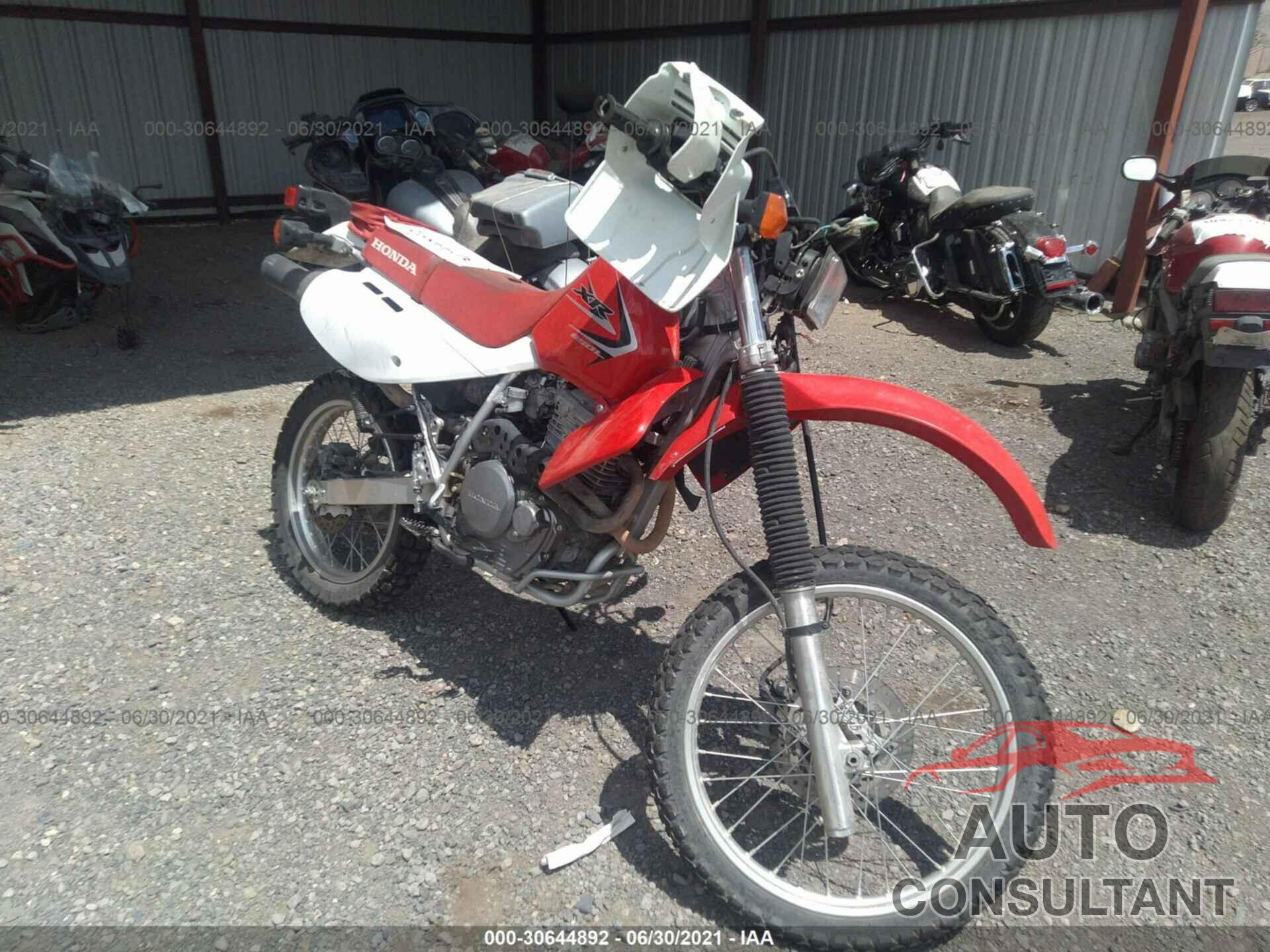 HONDA XR650 2017 - JH2RD0607HK500585