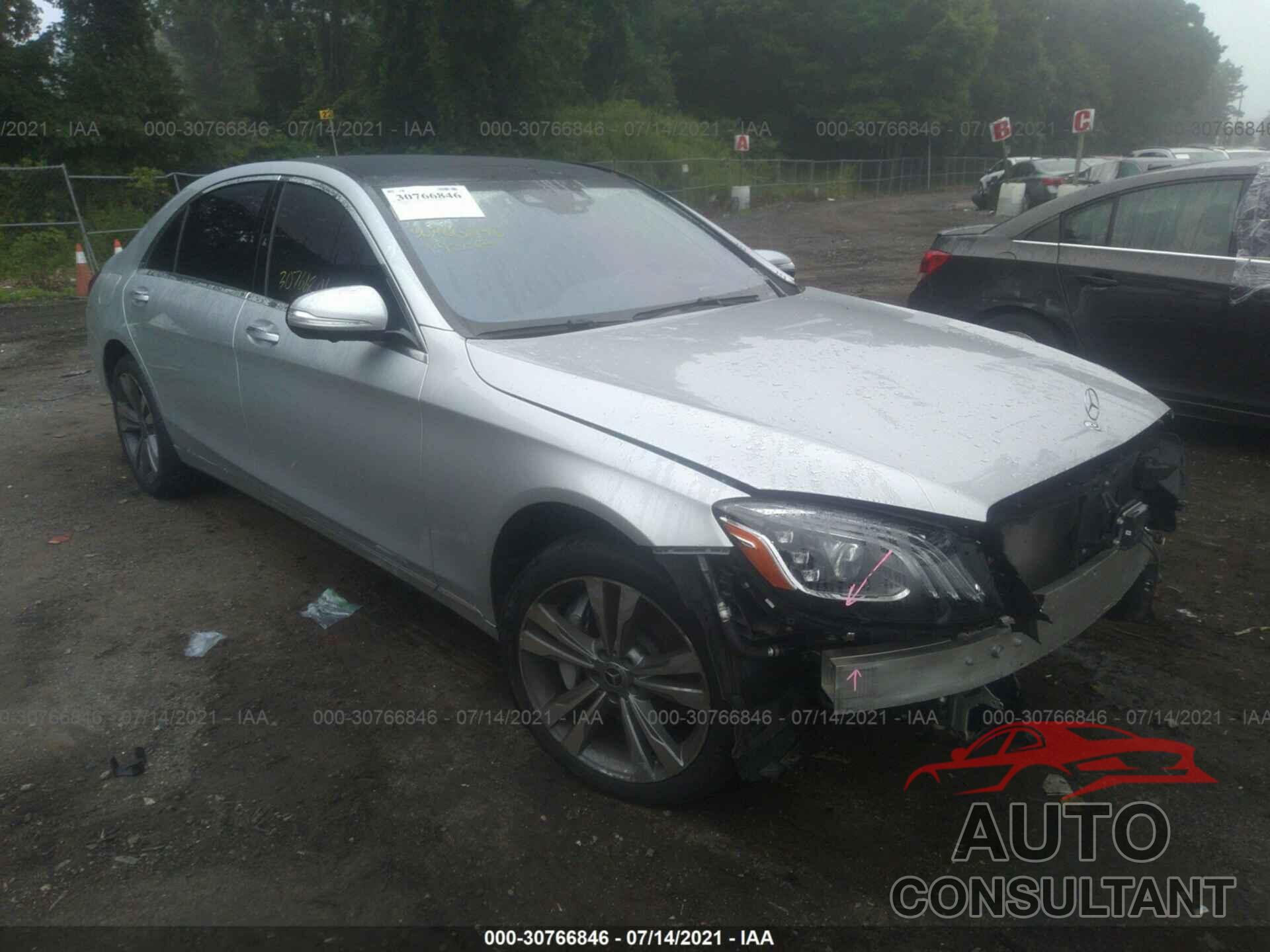 MERCEDES-BENZ S-CLASS 2019 - WDDUG6EB9KA487258