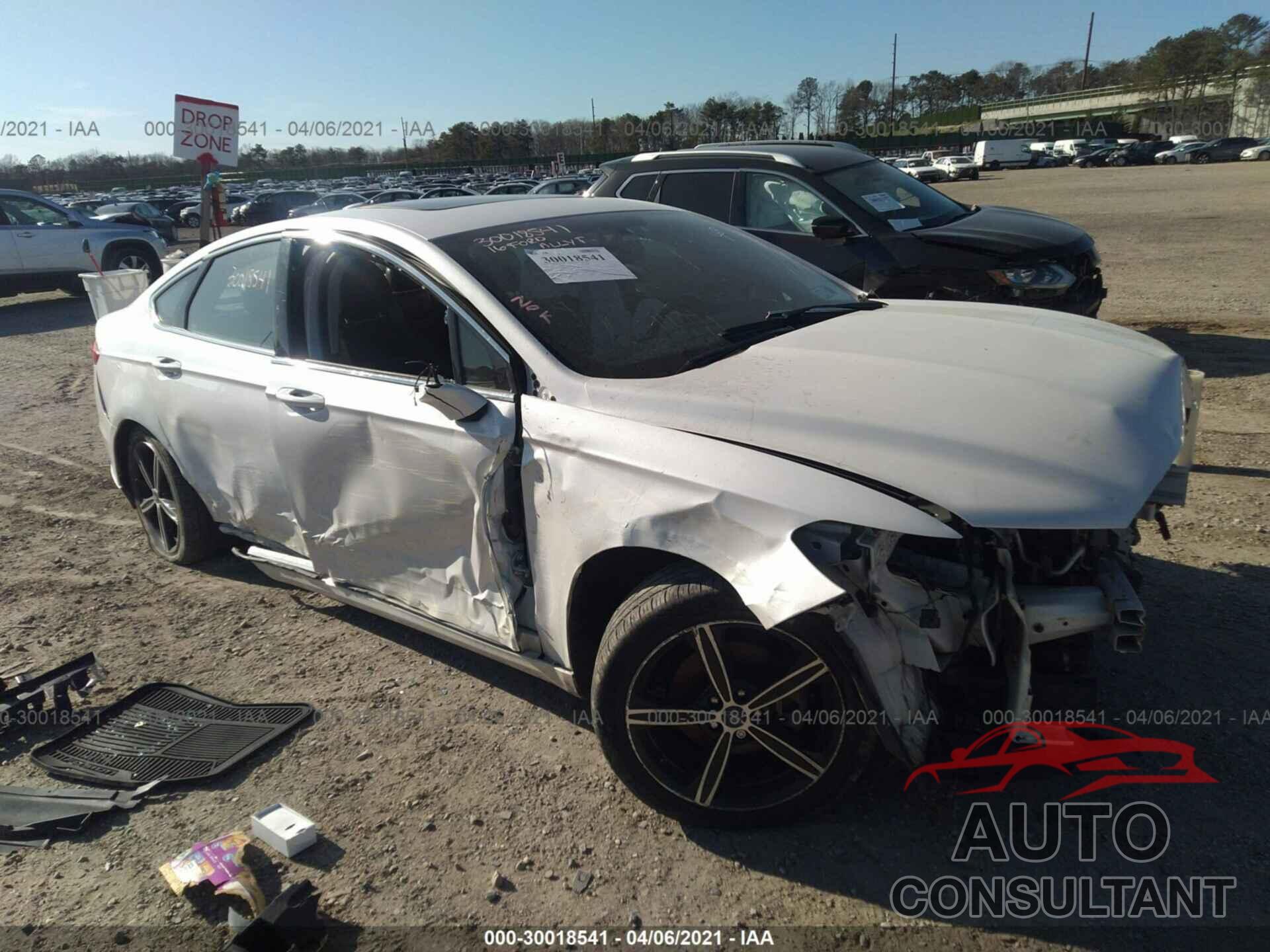 FORD FUSION 2016 - 3FA6P0T9XGR321916