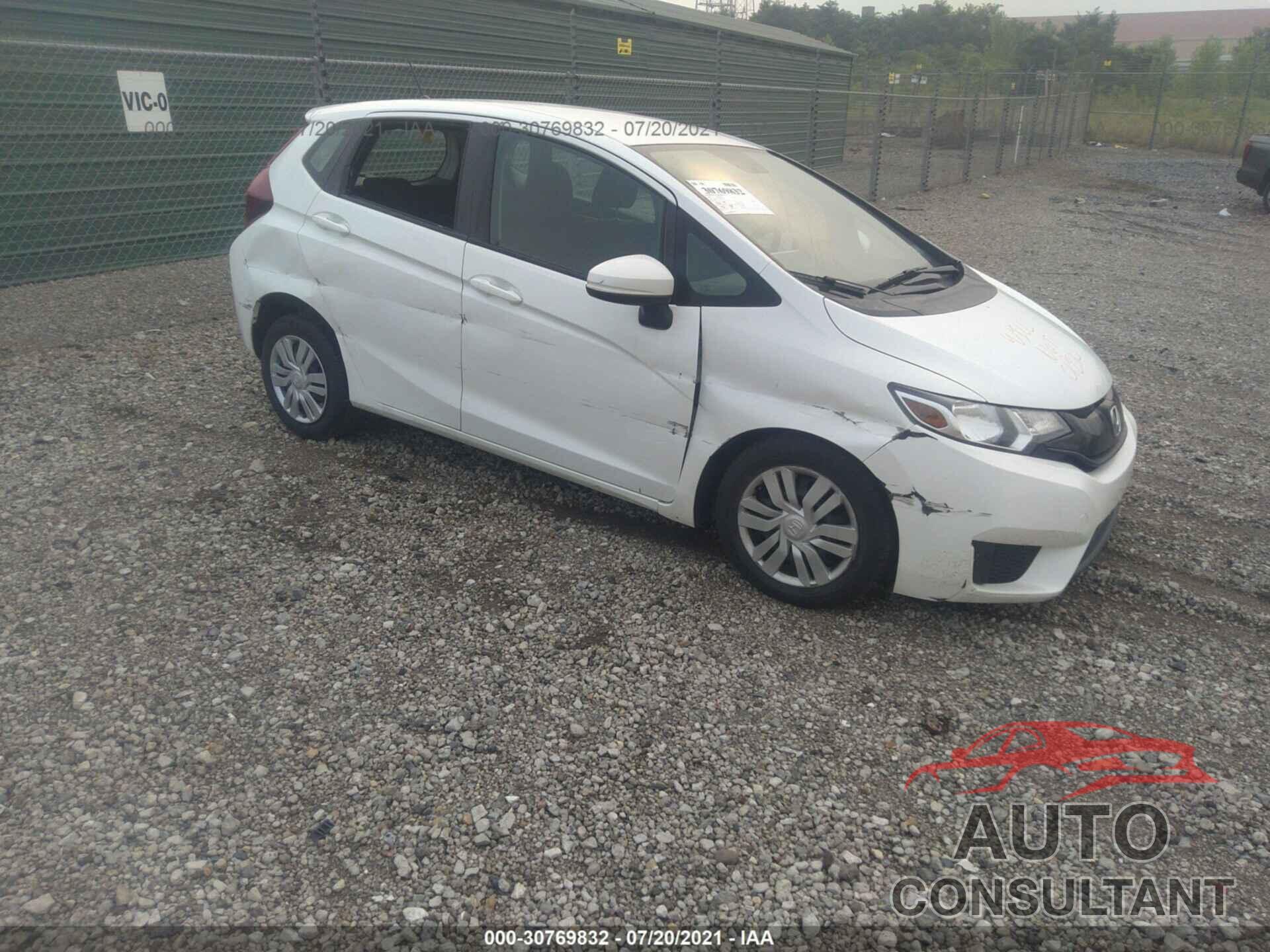 HONDA FIT 2017 - 3HGGK5H51HM708614