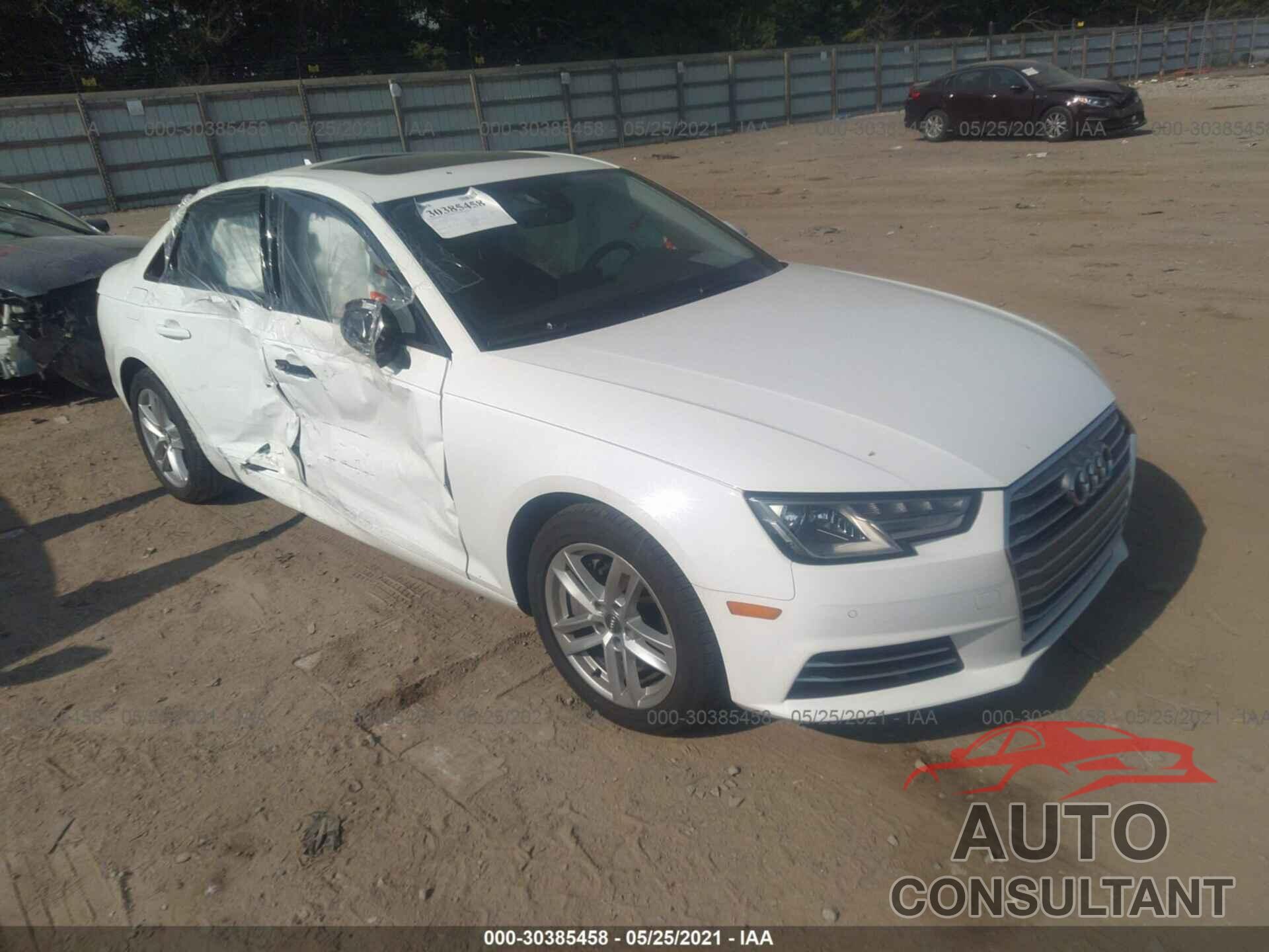 AUDI A4 2017 - WAUGNAF48HN003322