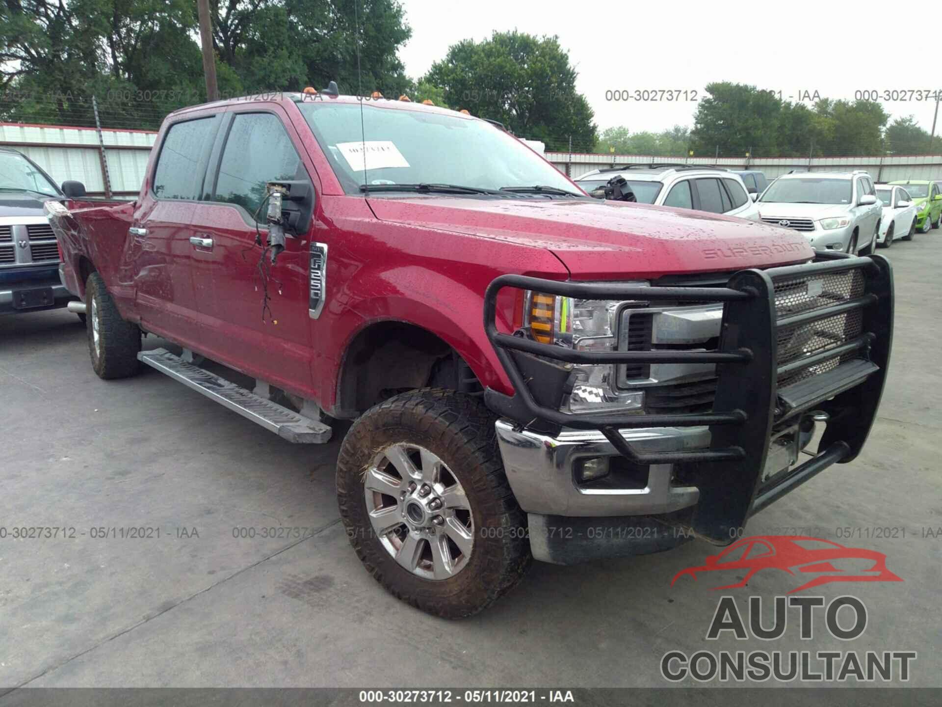 FORD SUPER DUTY F-250 SRW 2019 - 1FT7W2B69KEF38812