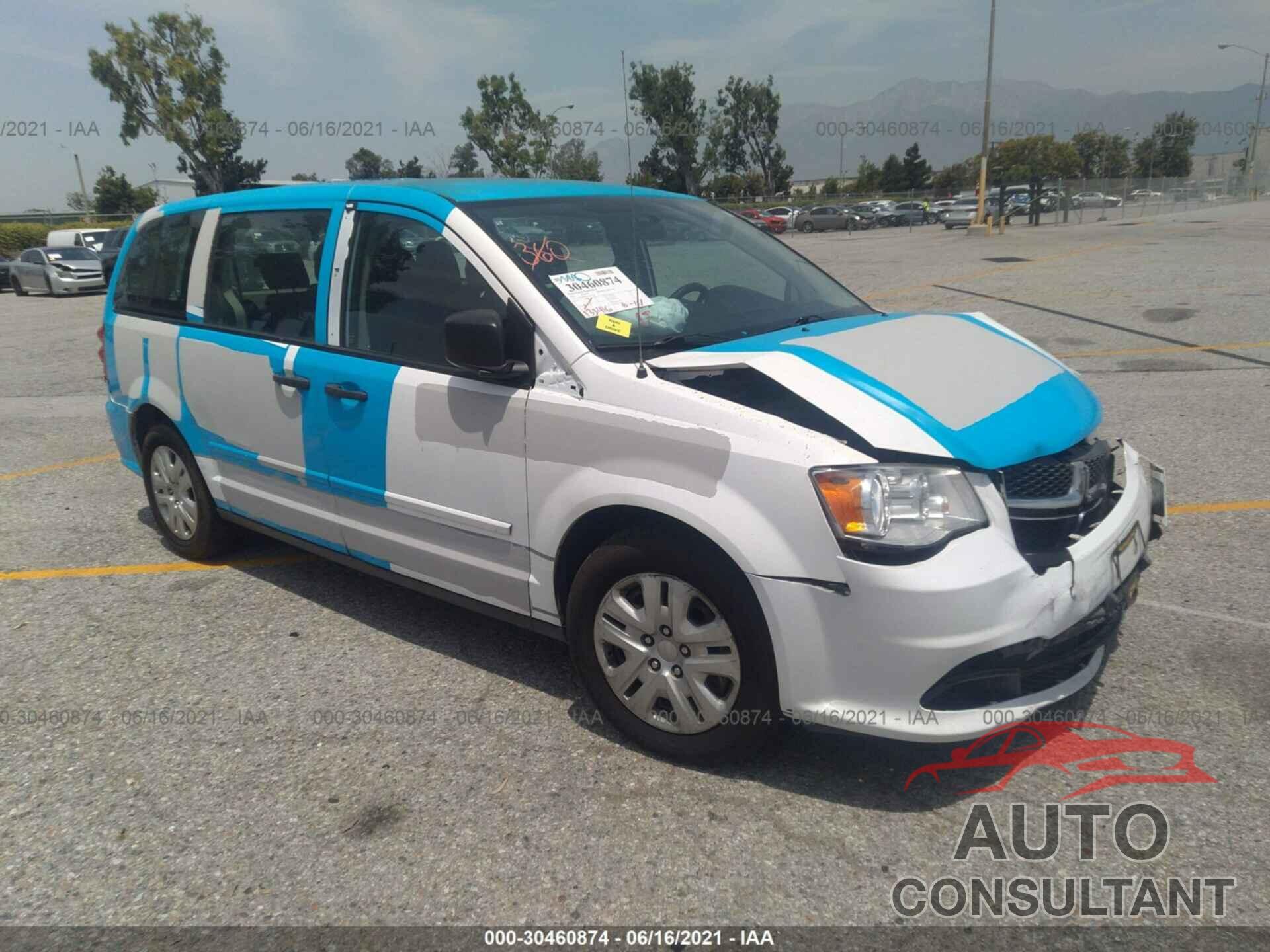 DODGE GRAND CARAVAN 2016 - 2C4RDGBG4GR169839