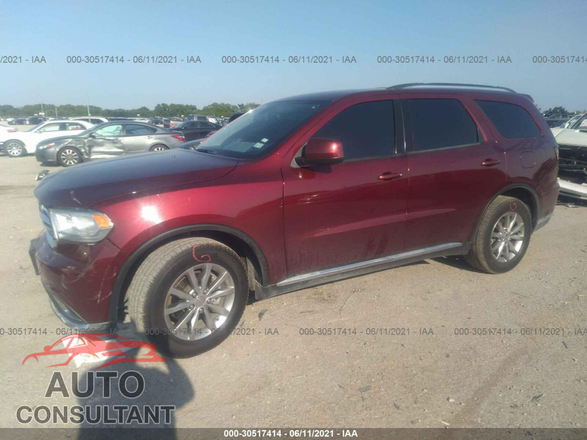 DODGE DURANGO 2017 - 1C4RDHAG0HC790898