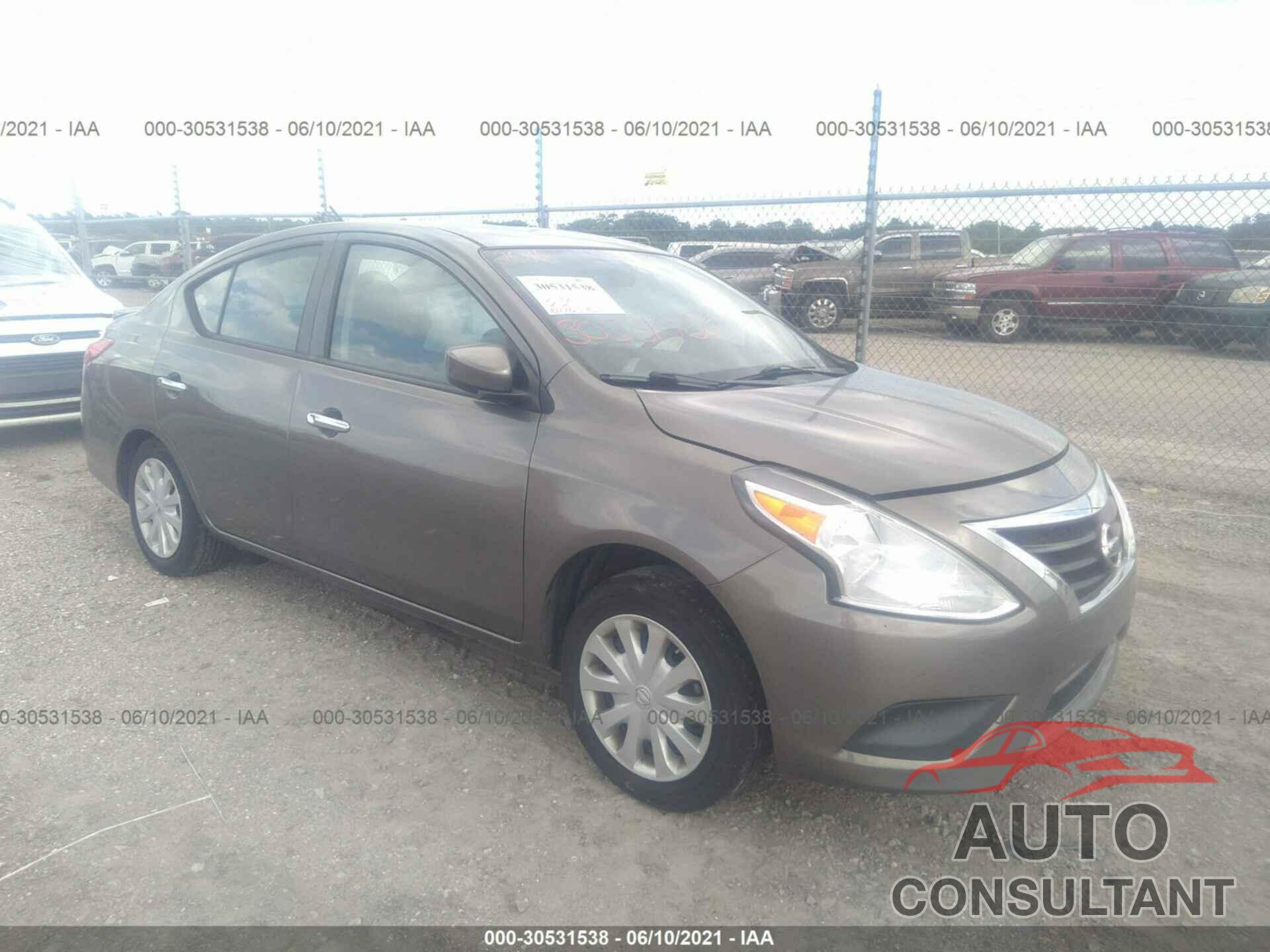 NISSAN VERSA 2016 - 3N1CN7AP5GL909886