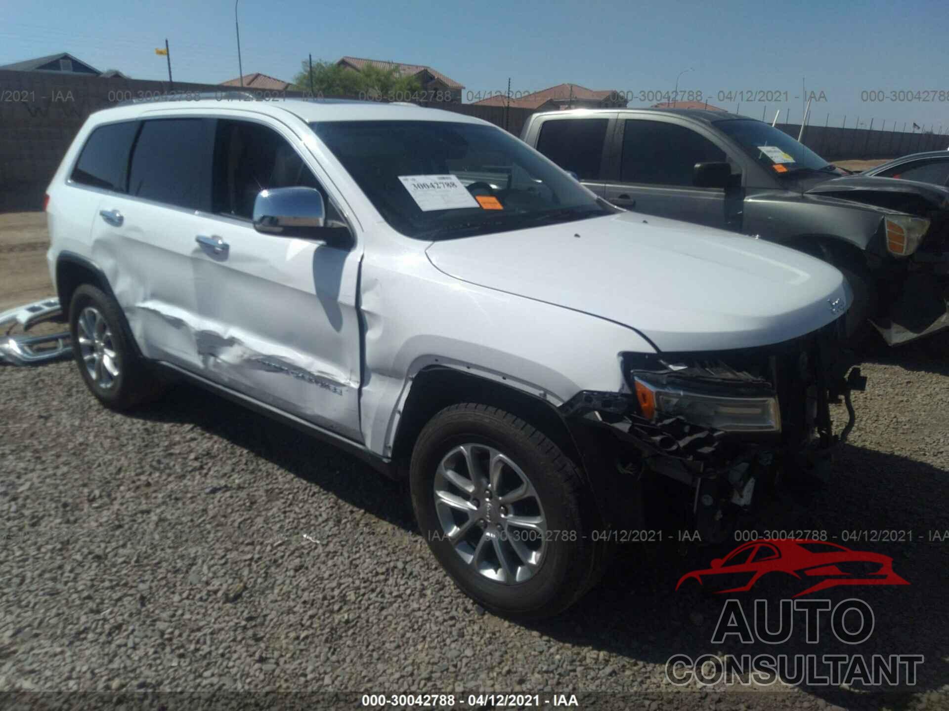 JEEP GRAND CHEROKEE 2016 - 1C4RJEBG6GC358420