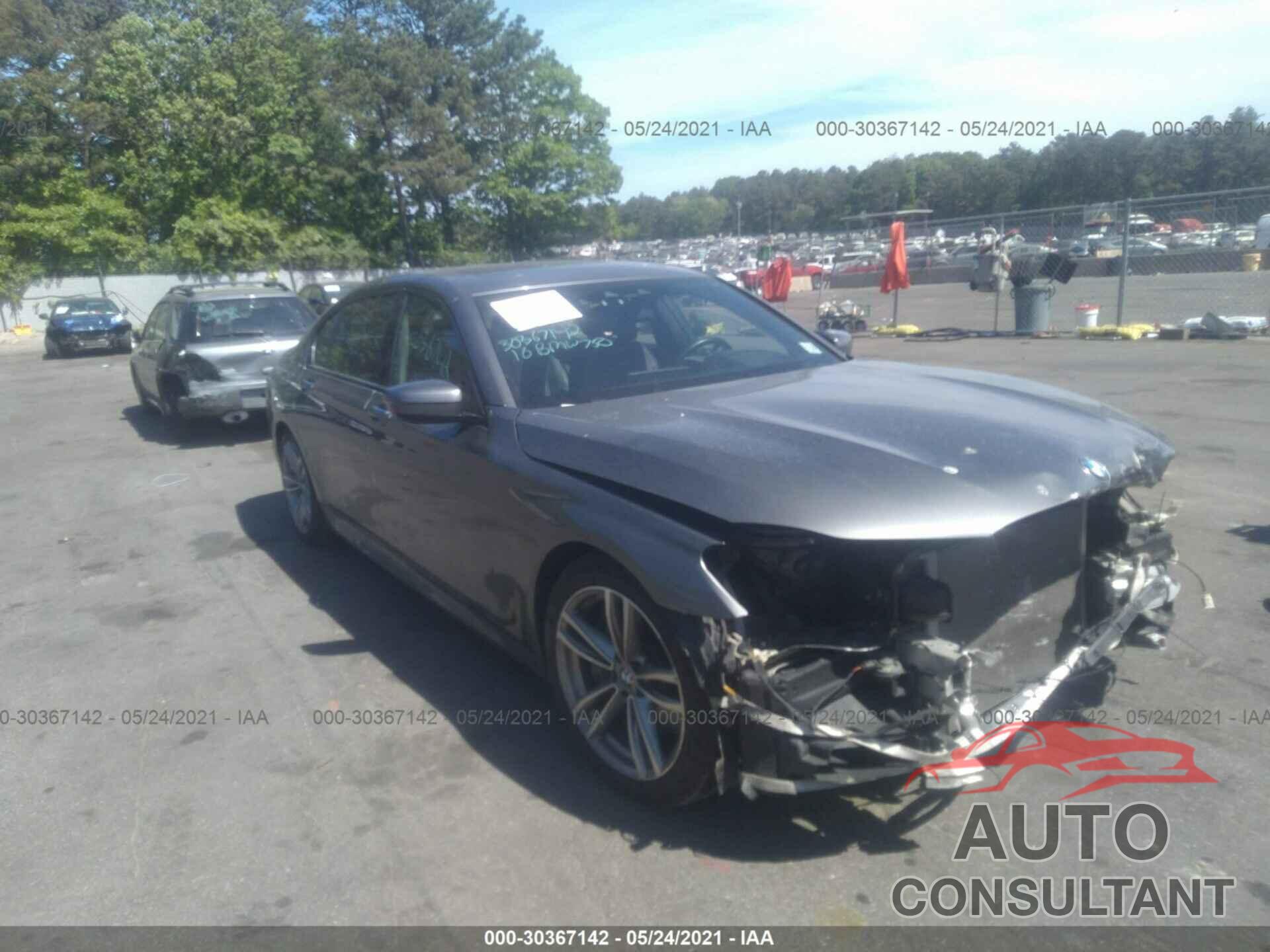 BMW 7 SERIES 2016 - WBA7F2C58GG418286