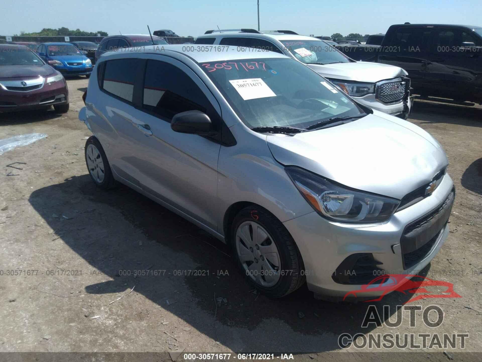 CHEVROLET SPARK 2018 - KL8CB6SA5JC449831