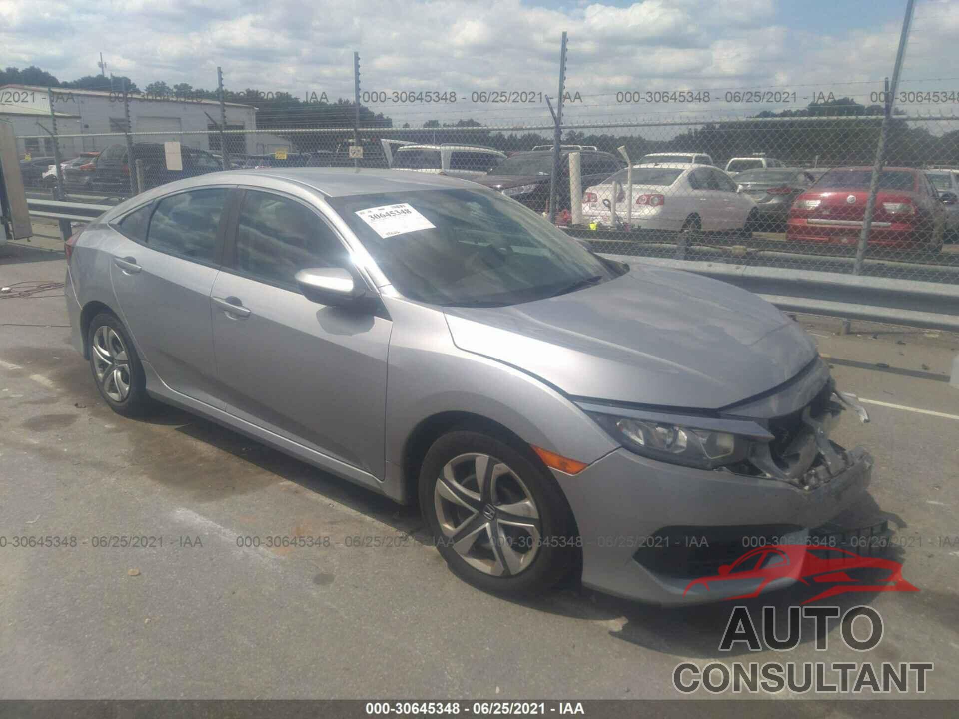 HONDA CIVIC SEDAN 2018 - 2HGFC2F5XJH505459