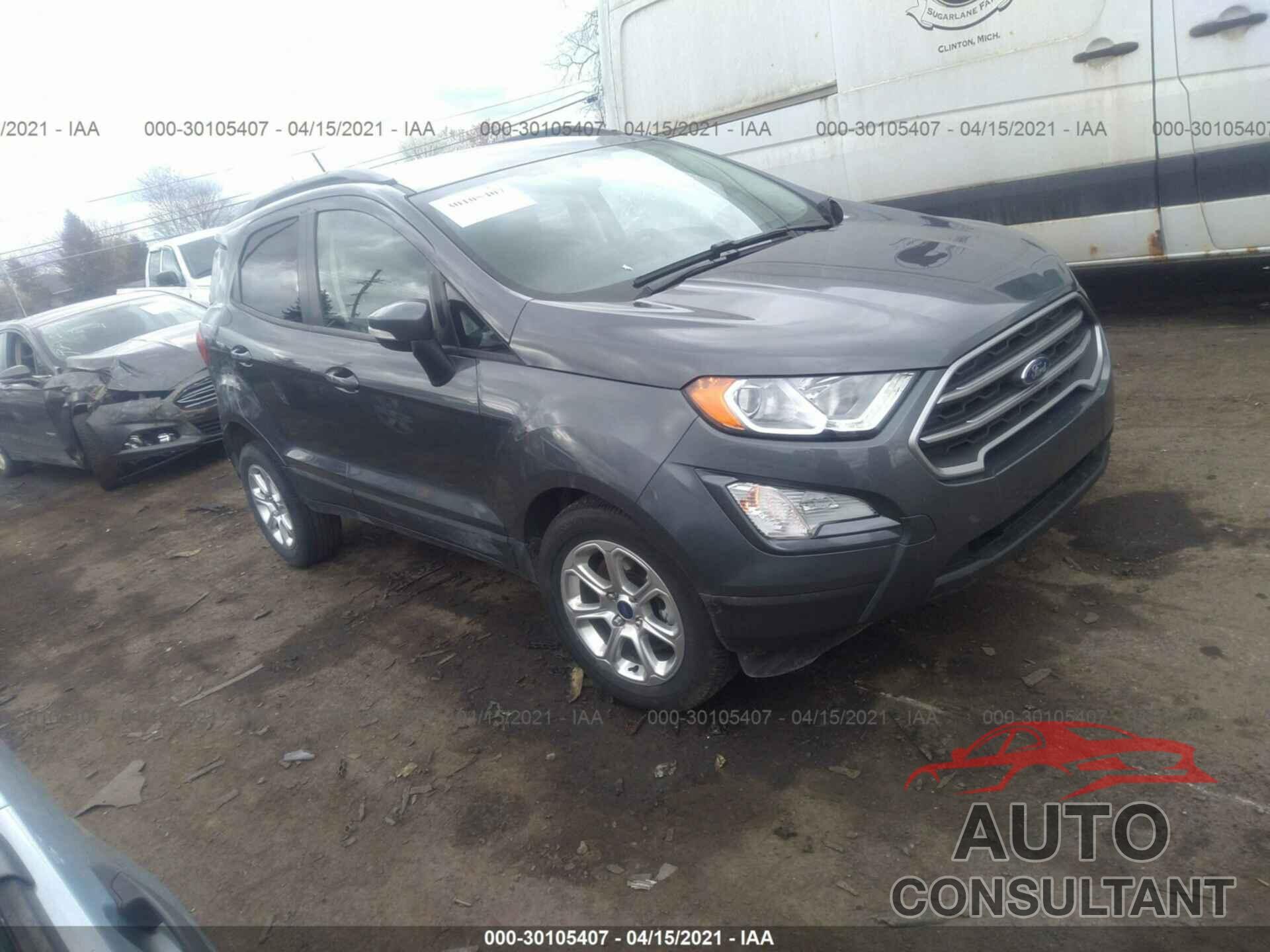 FORD ECOSPORT 2019 - MAJ3S2GE2KC286459