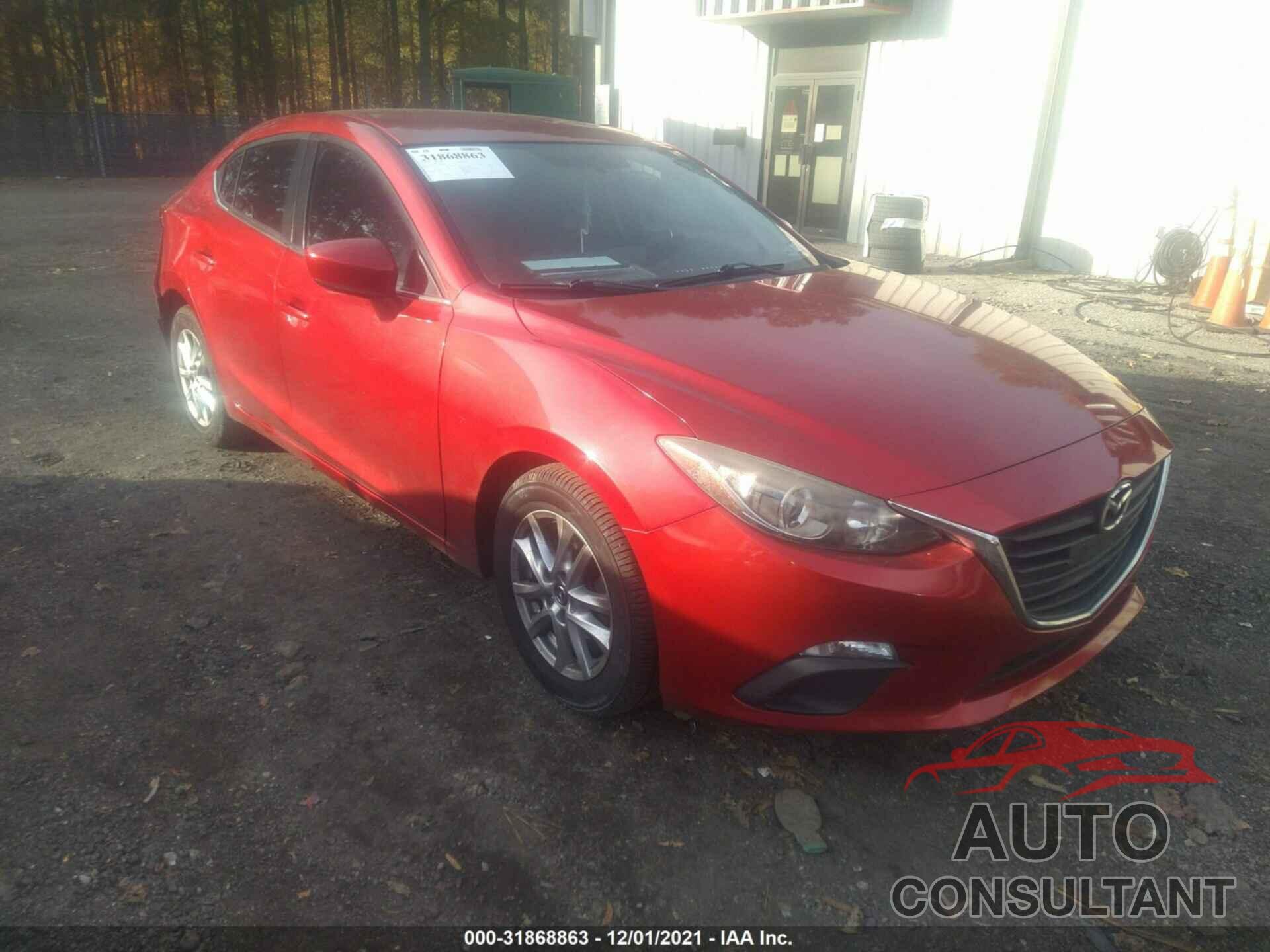 MAZDA MAZDA3 2016 - JM1BM1U77G1294852