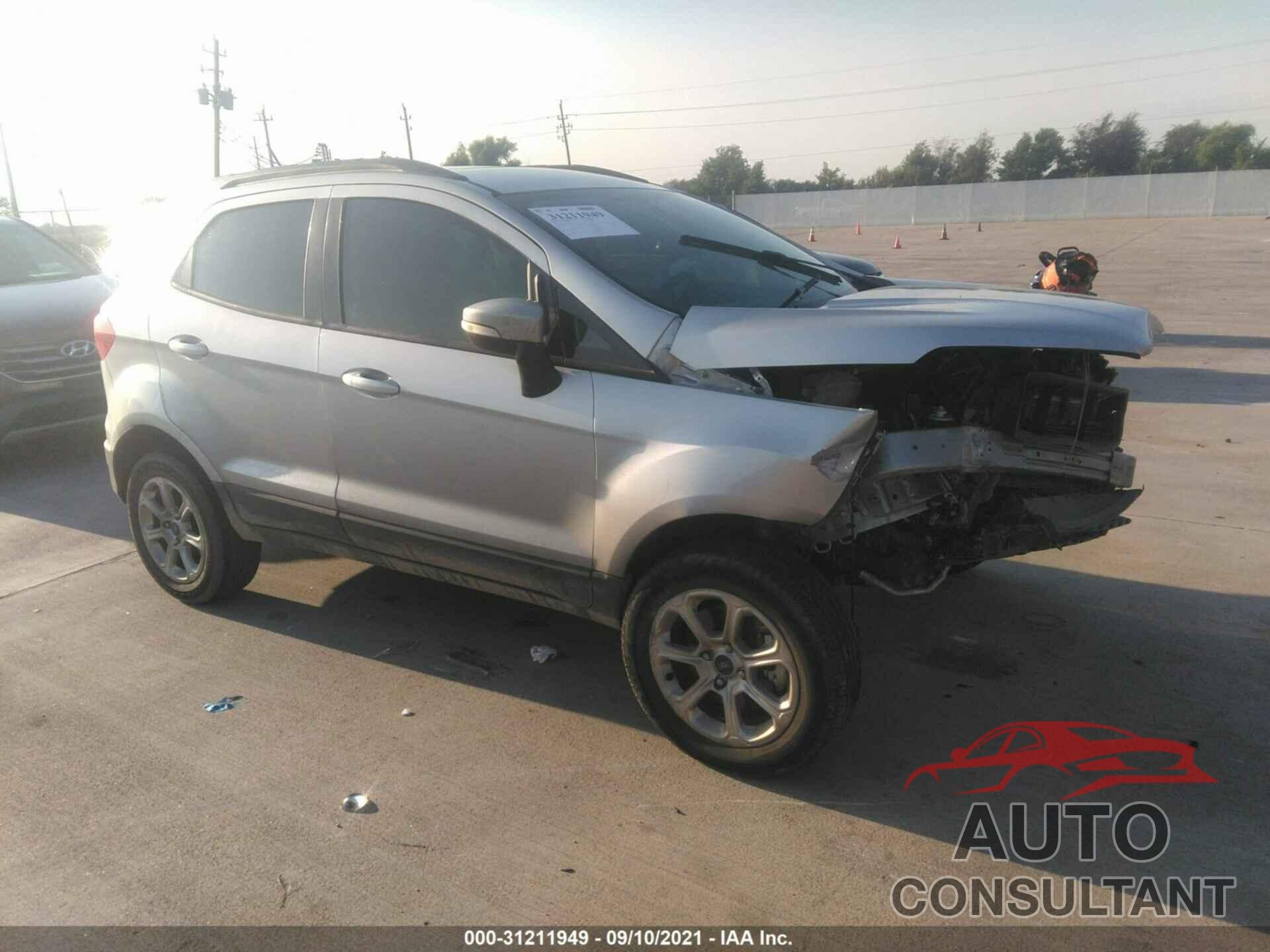 FORD ECOSPORT 2019 - MAJ3S2GE1KC271855