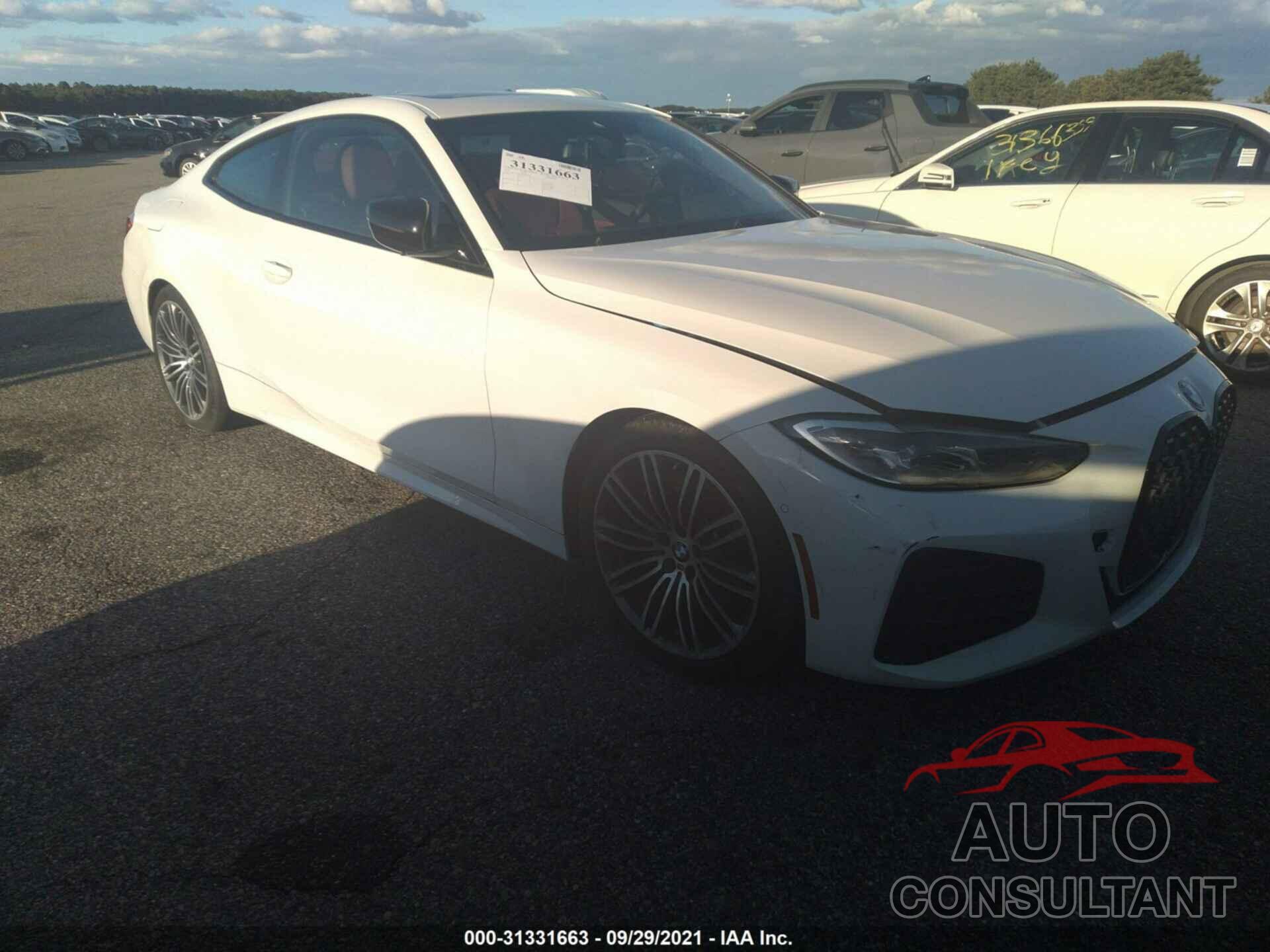 BMW 4 SERIES 2021 - WBA13AR01MCF72249