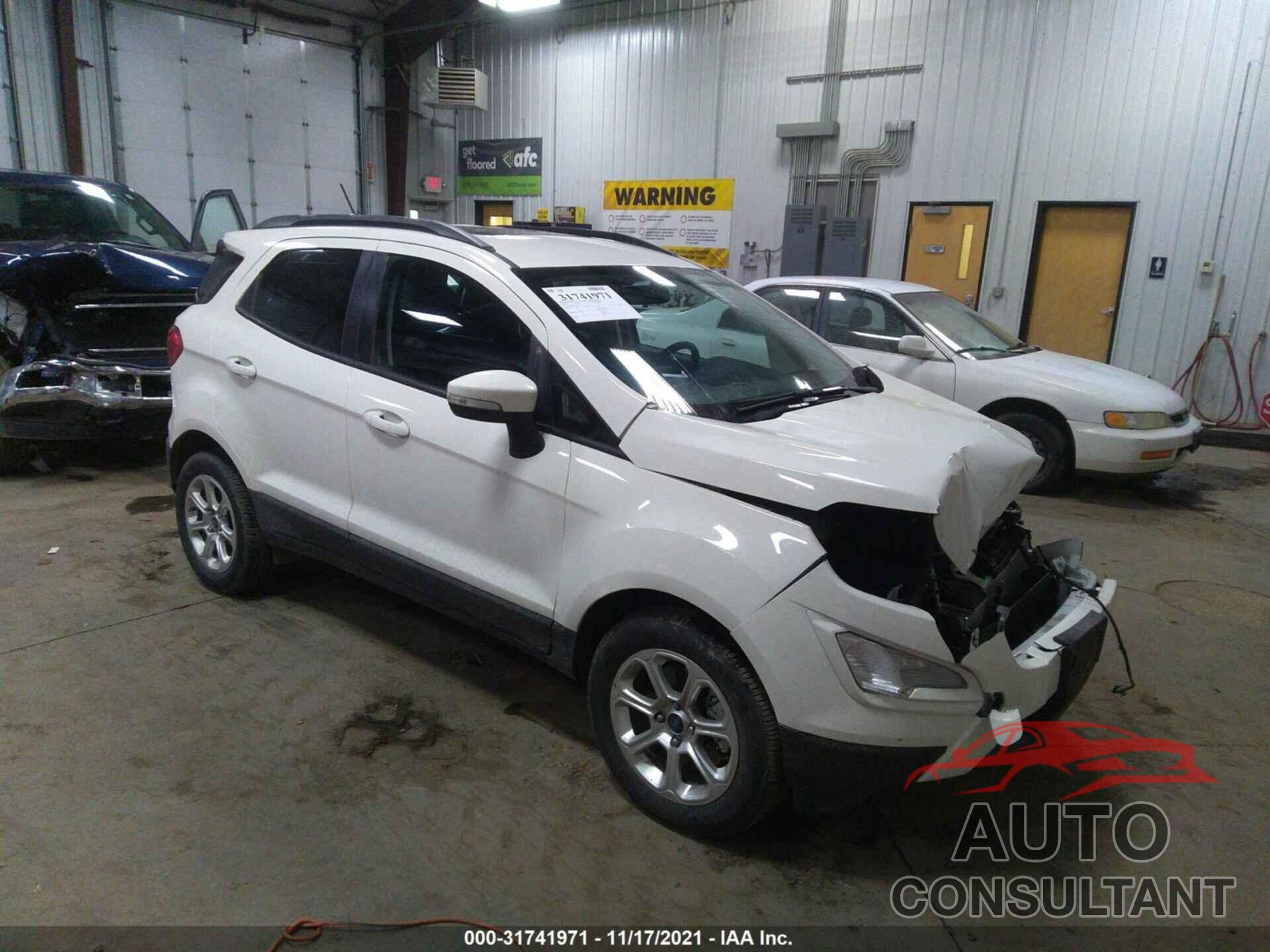 FORD ECOSPORT 2018 - MAJ3P1TE0JC199319