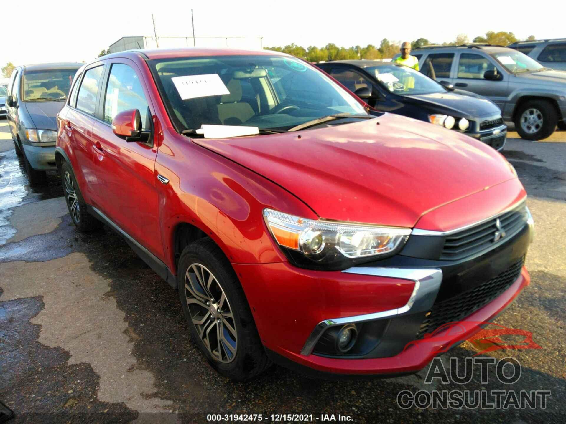 MITSUBISHI OUTLANDER SPORT 2016 - JA4AP3AW4GZ058472